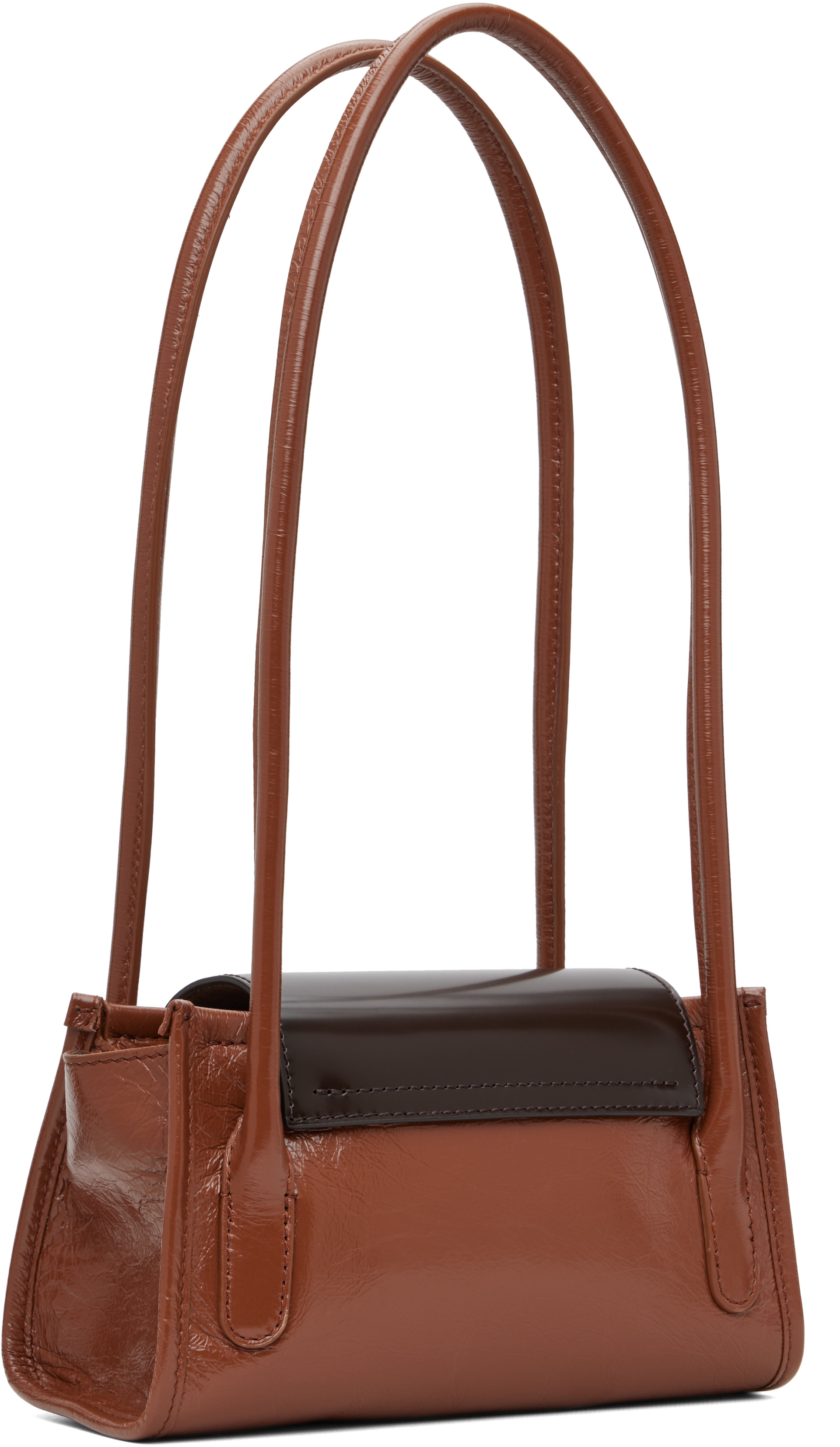 Marni - Sac Trunkette brun en cuir