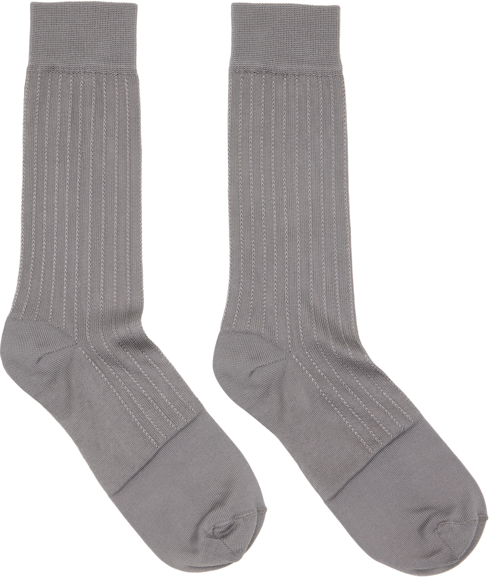 Marni - Gray Silk Socks