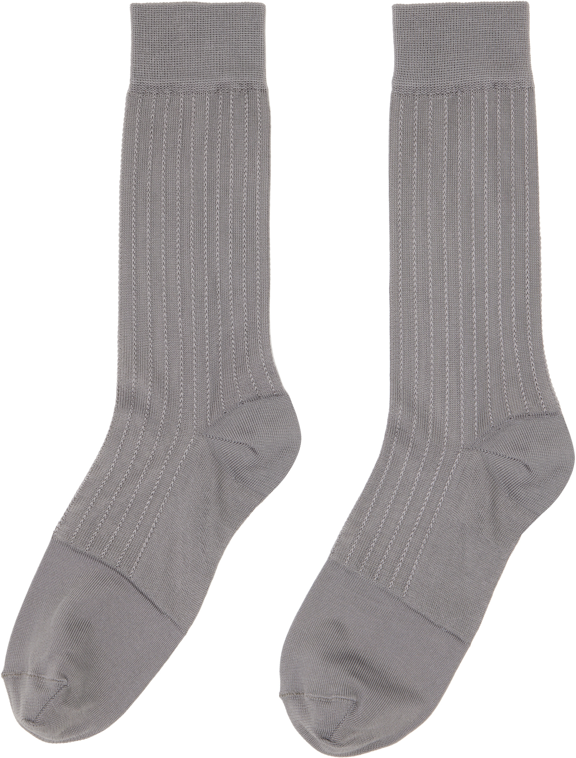 Marni - Gray Silk Socks