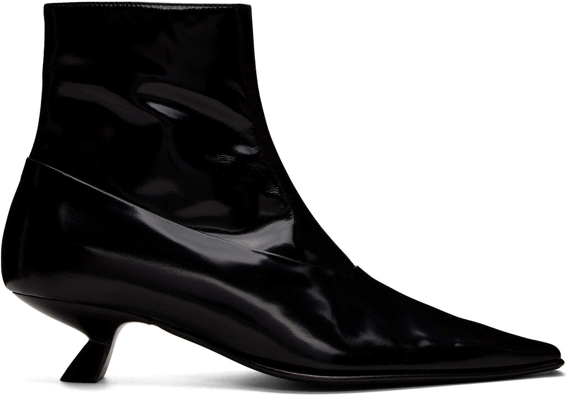 Marni - Bottes noires en cuir
