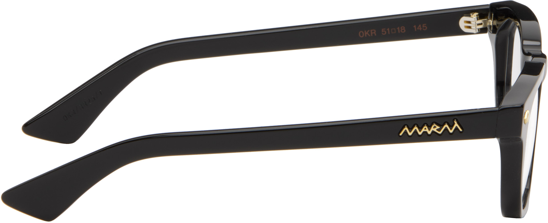 Marni - Lunettes Azyrou noires