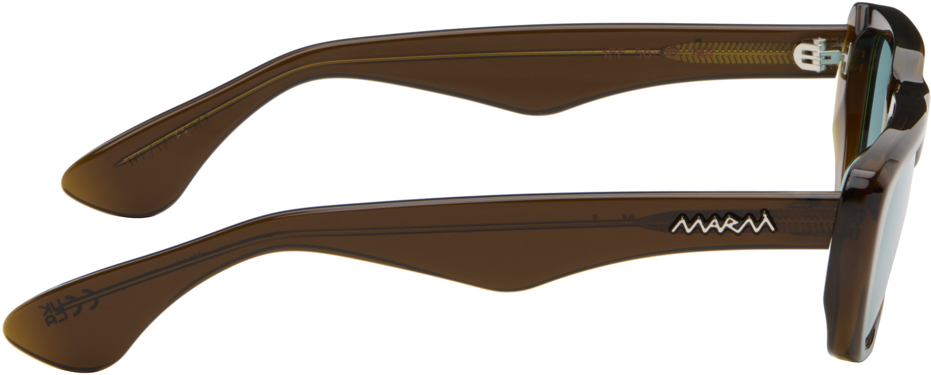 Marni - Lunettes de soleil Jimura brunes