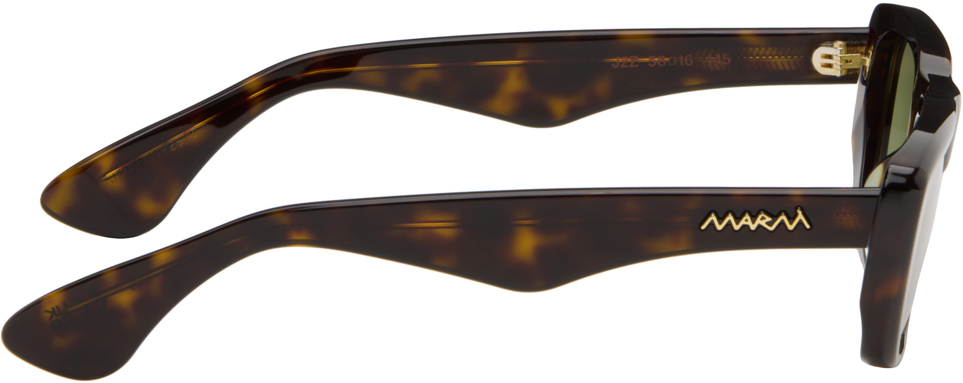 Marni - Lunettes de soleil Jimura brunes