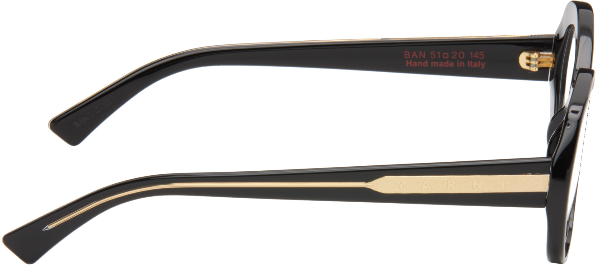 Marni - Black Ulawun Vulcano Glasses