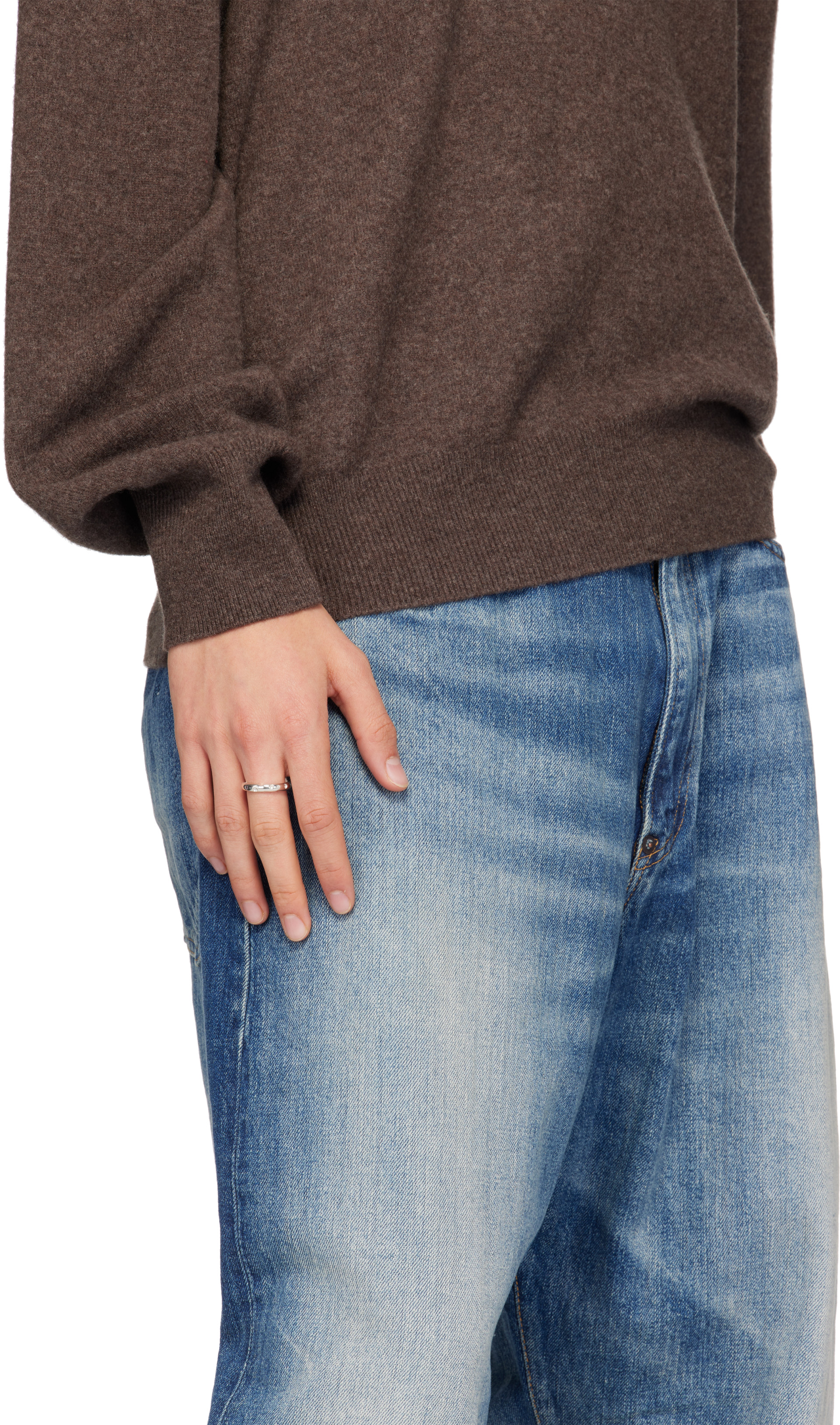 Bleue Burnham - SSENSE Exclusive Kimchi Band Ring