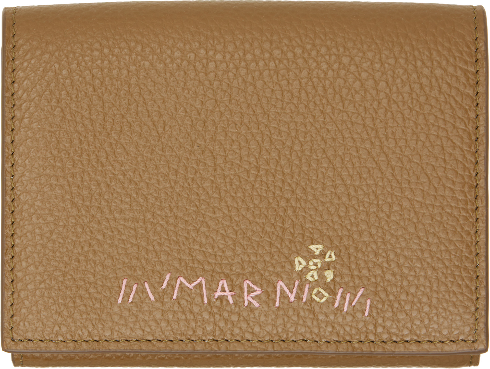 Marni - Khaki Trifold Wallet