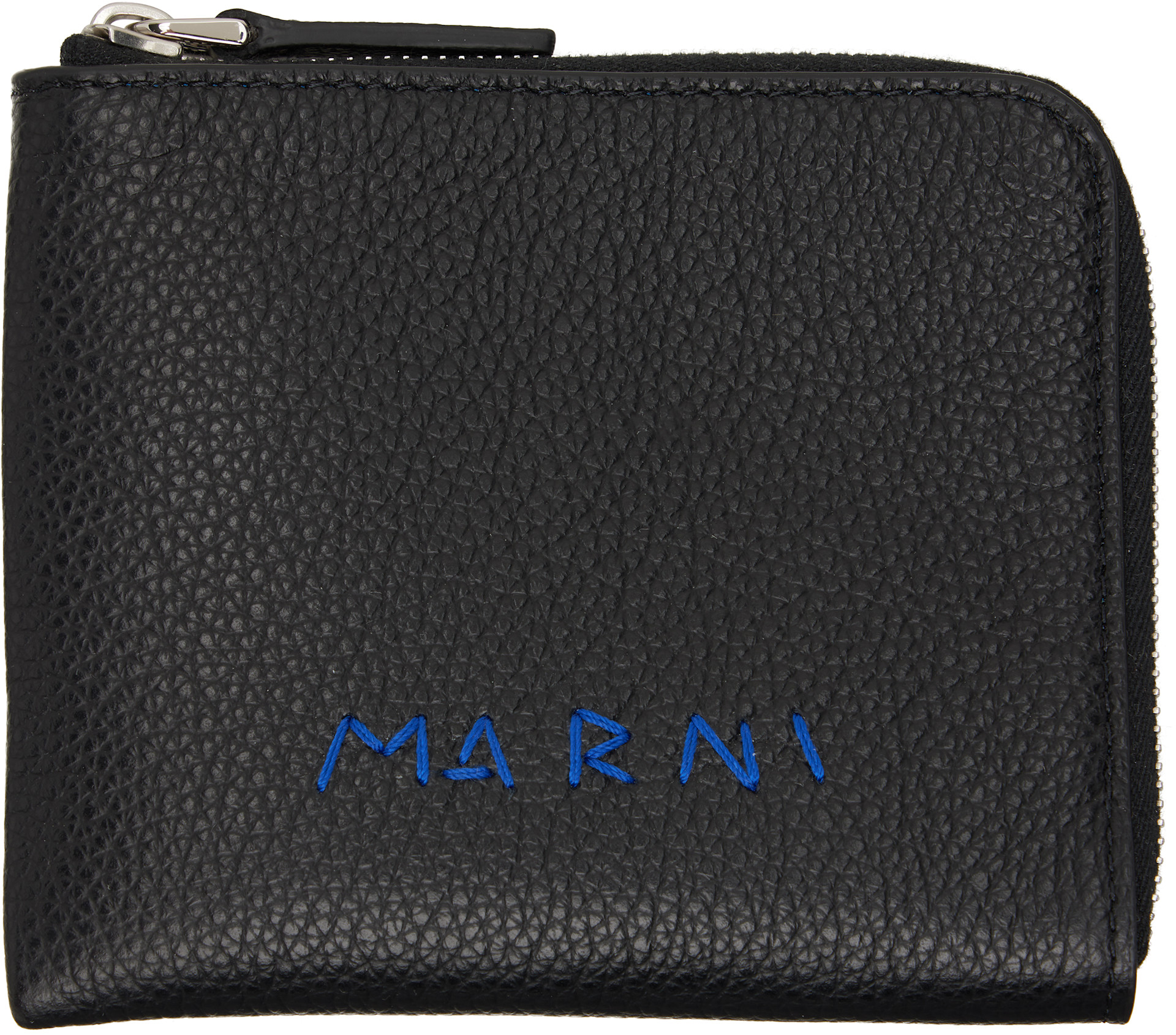 Marni - Black Zip Around Wallet