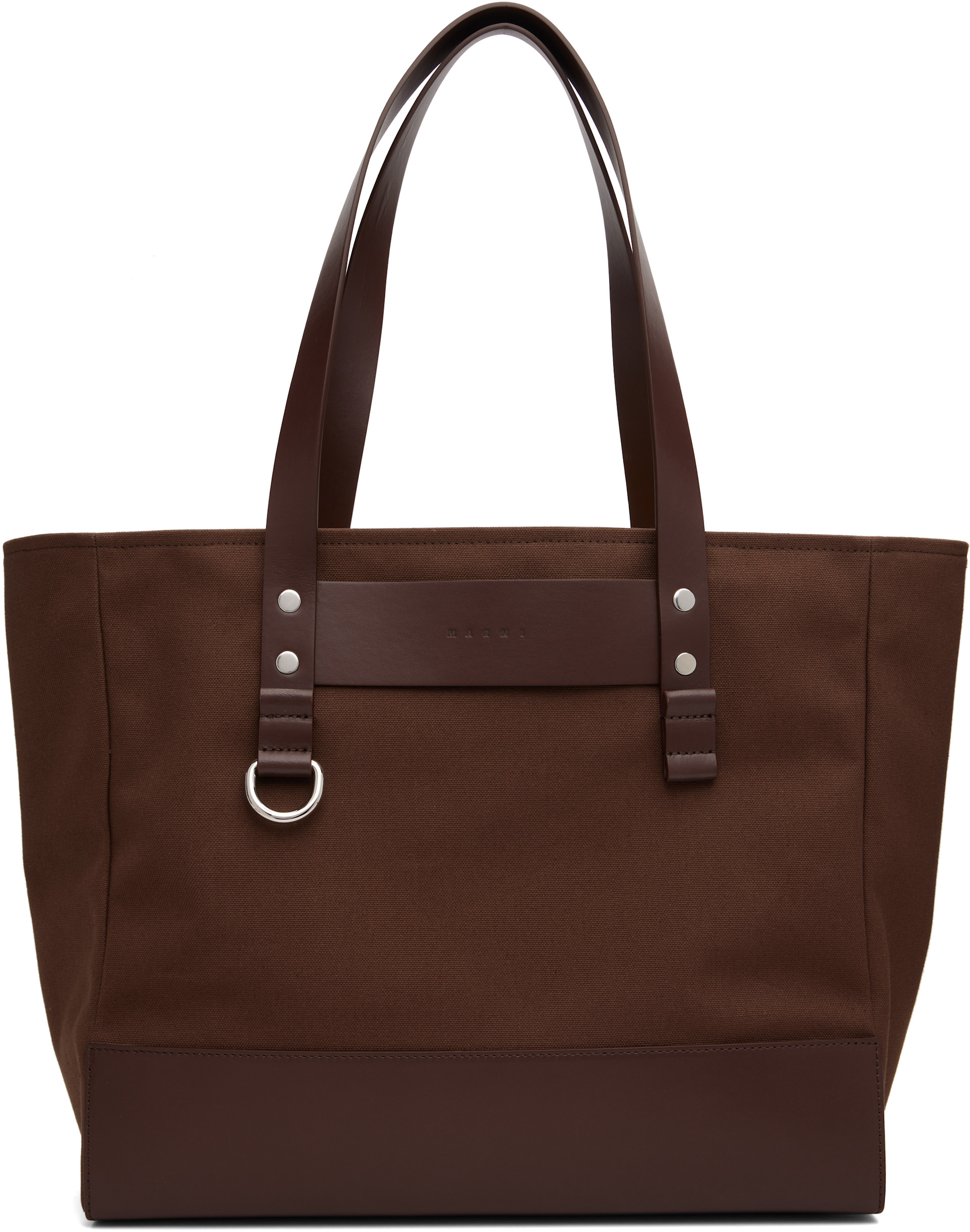Marni - Brown Canvas Tote