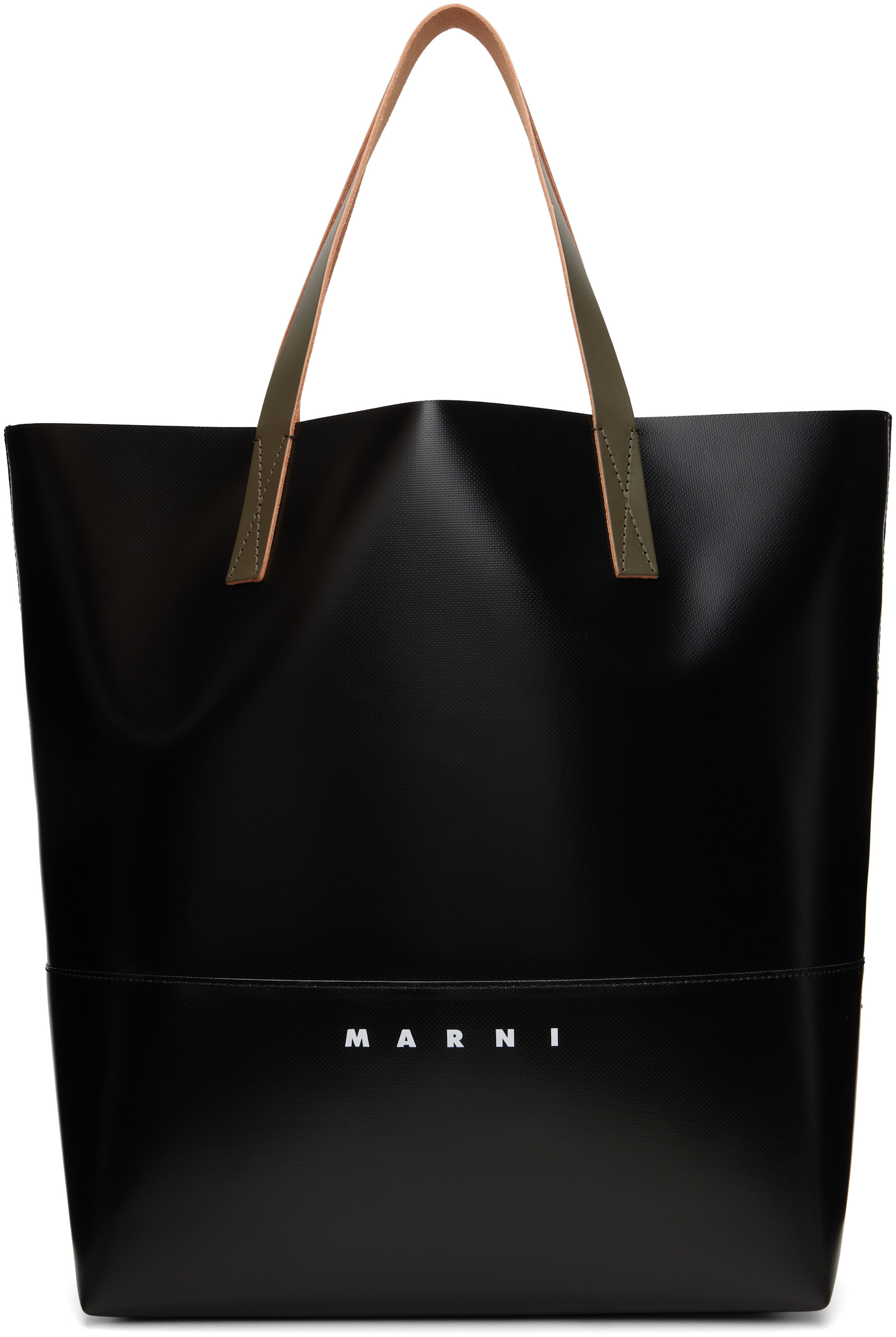 Marni - Cabas vertical noir - Tribeca