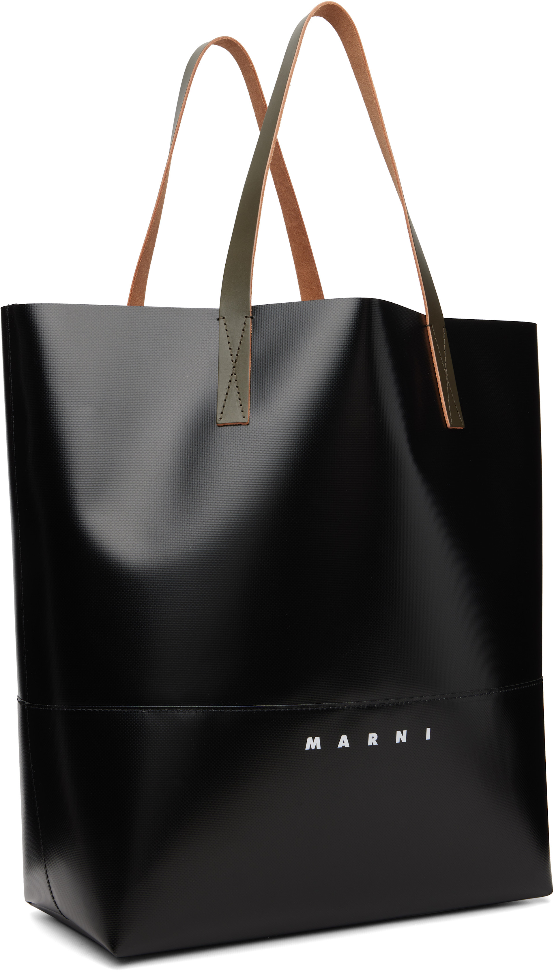 Marni - Cabas vertical noir - Tribeca