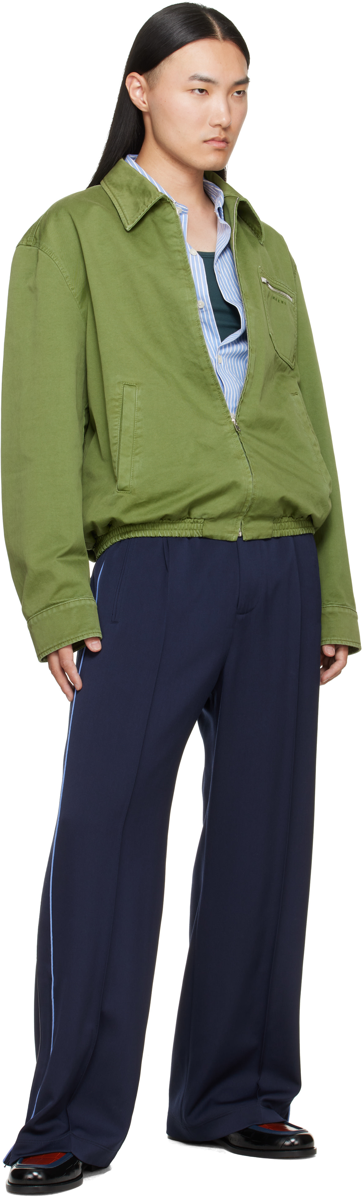 Marni - Green Zip Jacket