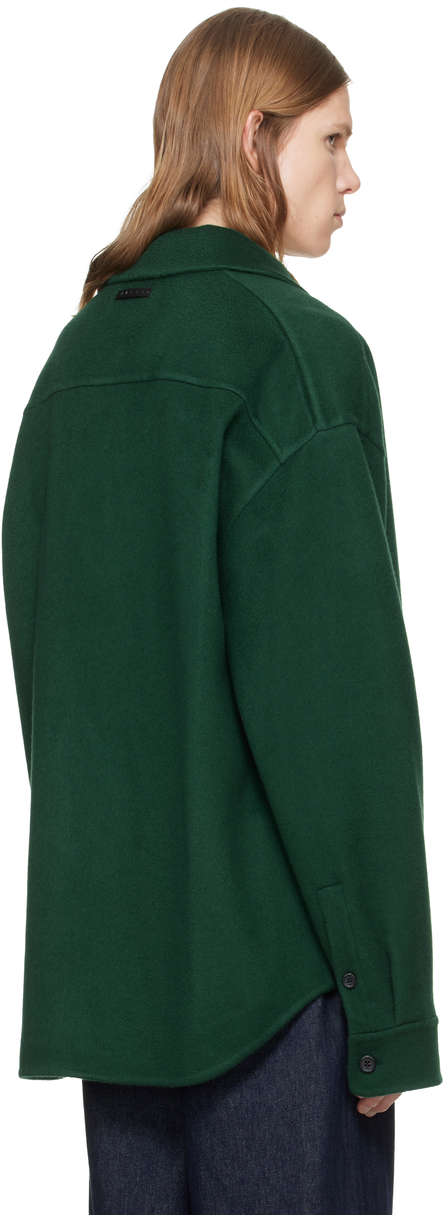Marni - Green Wool-Cashmere Jacket