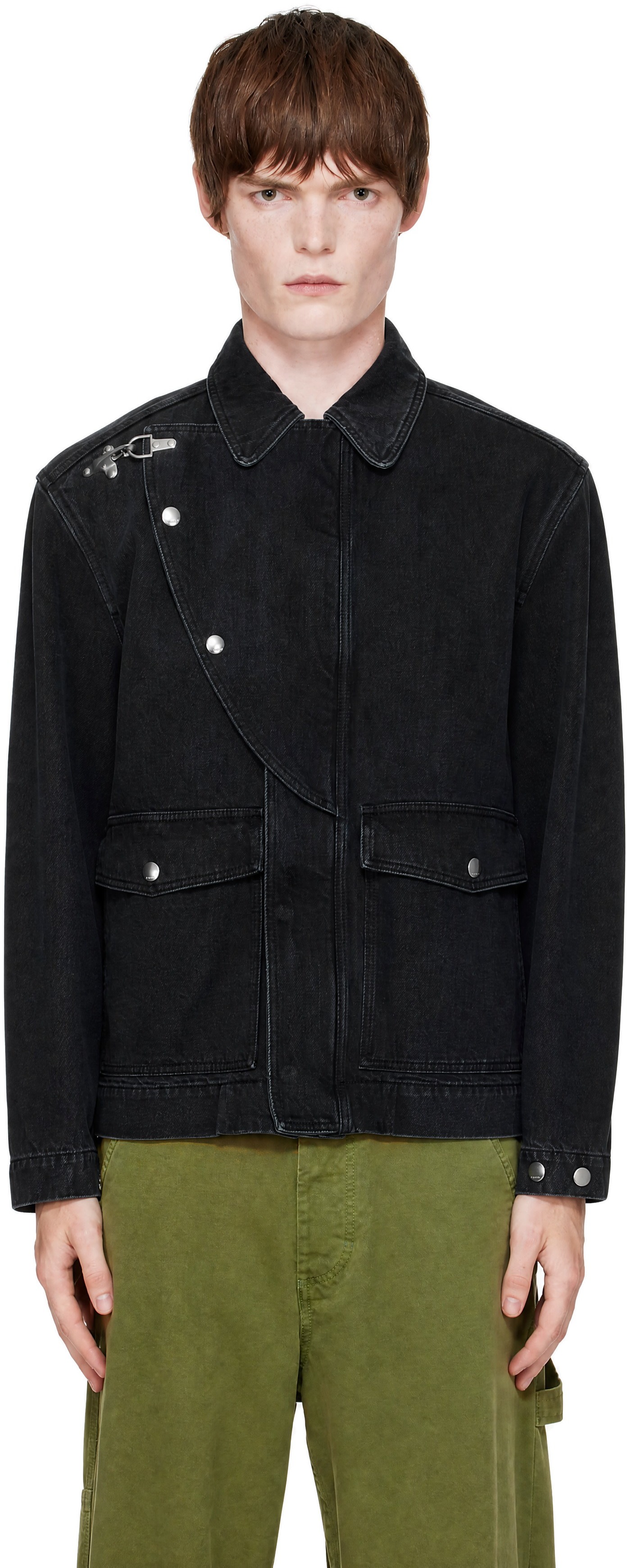 Marni - Black Bull Denim Jacket