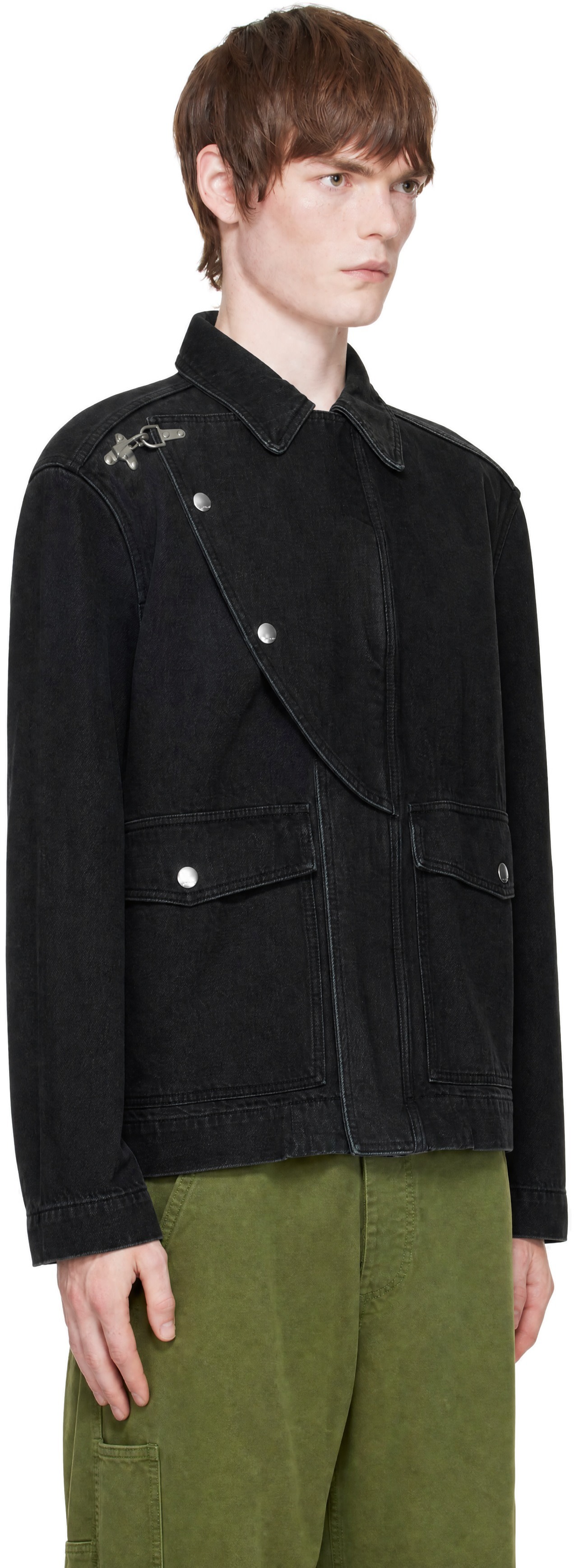 Marni - Black Bull Denim Jacket