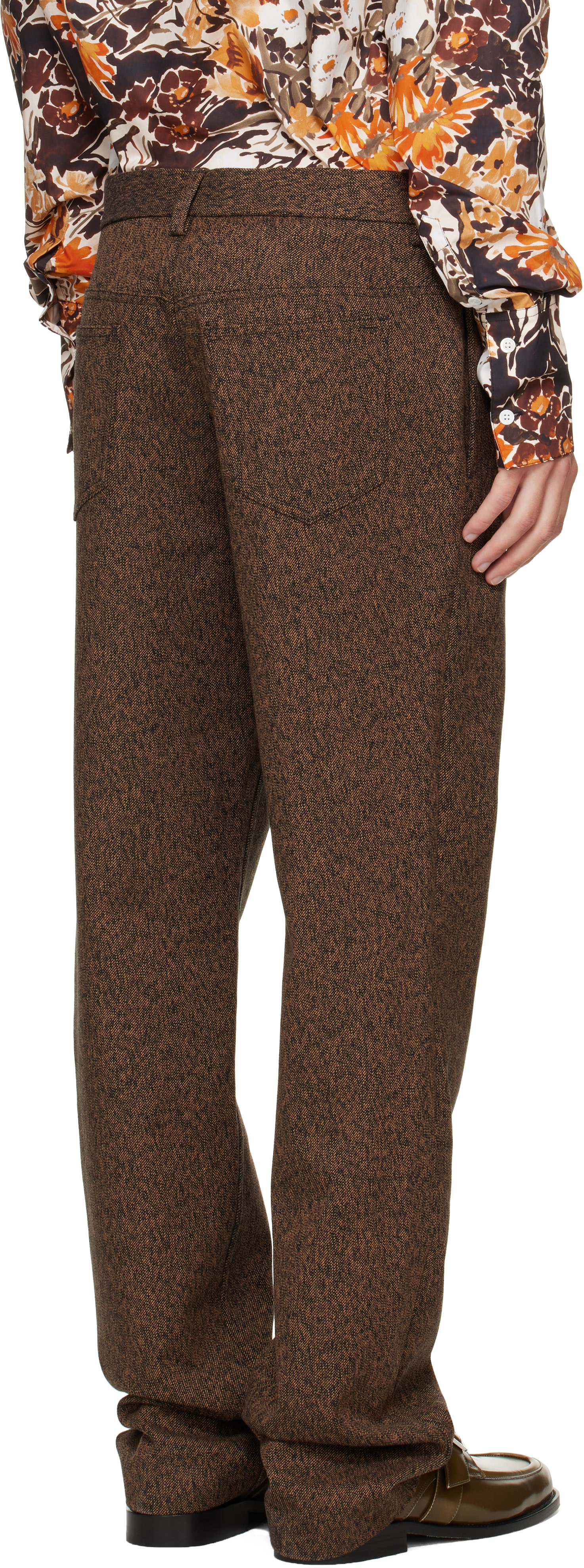 Marni - Brown Four-Pocket Trousers