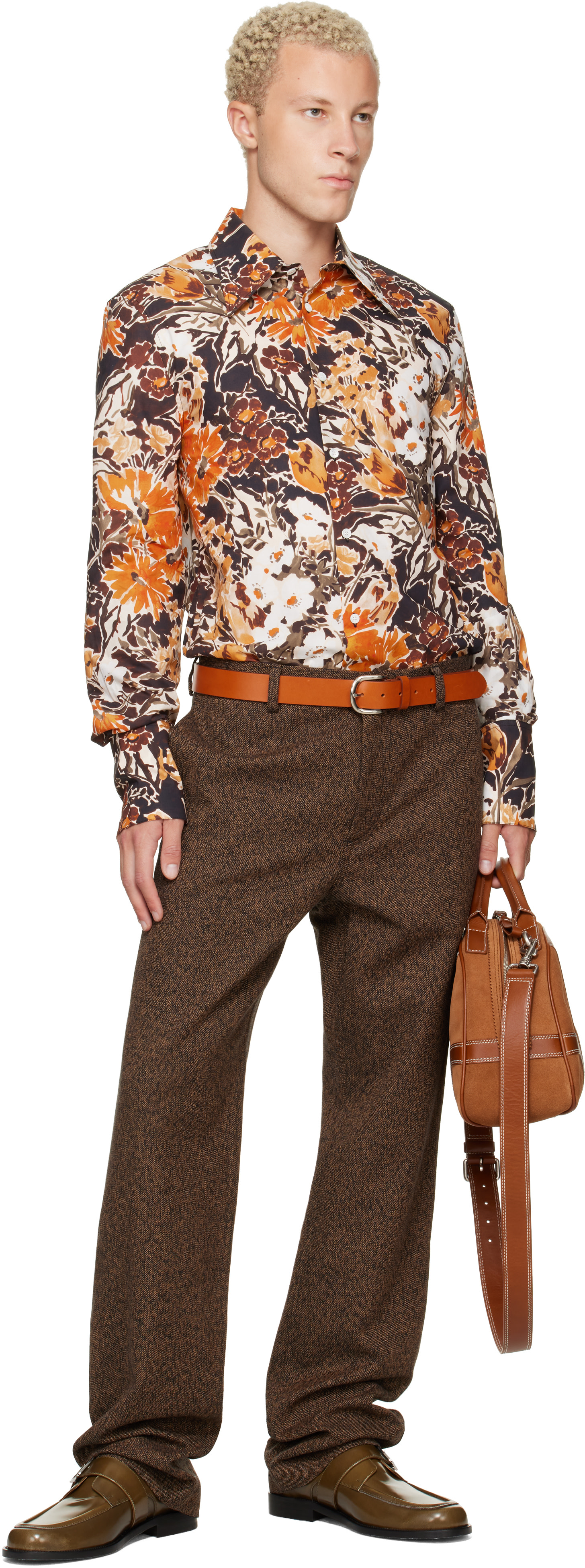 Marni - Brown Four-Pocket Trousers