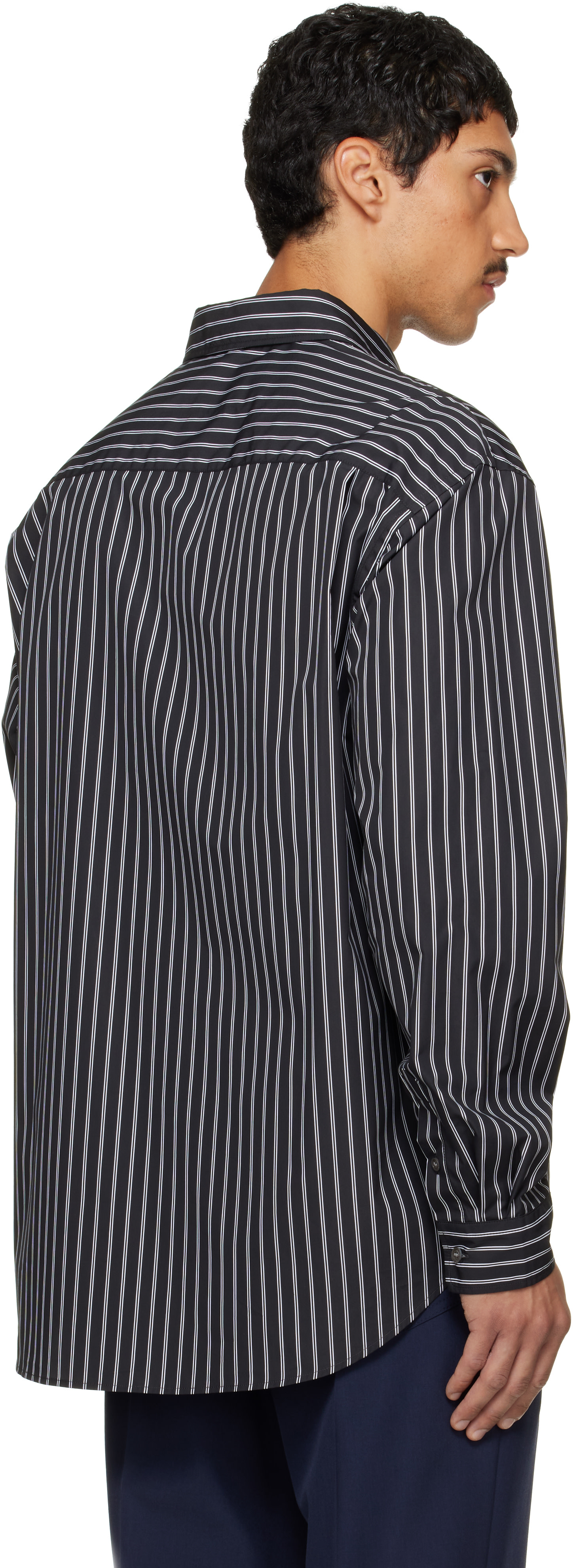 Marni - Black Striped Shirt