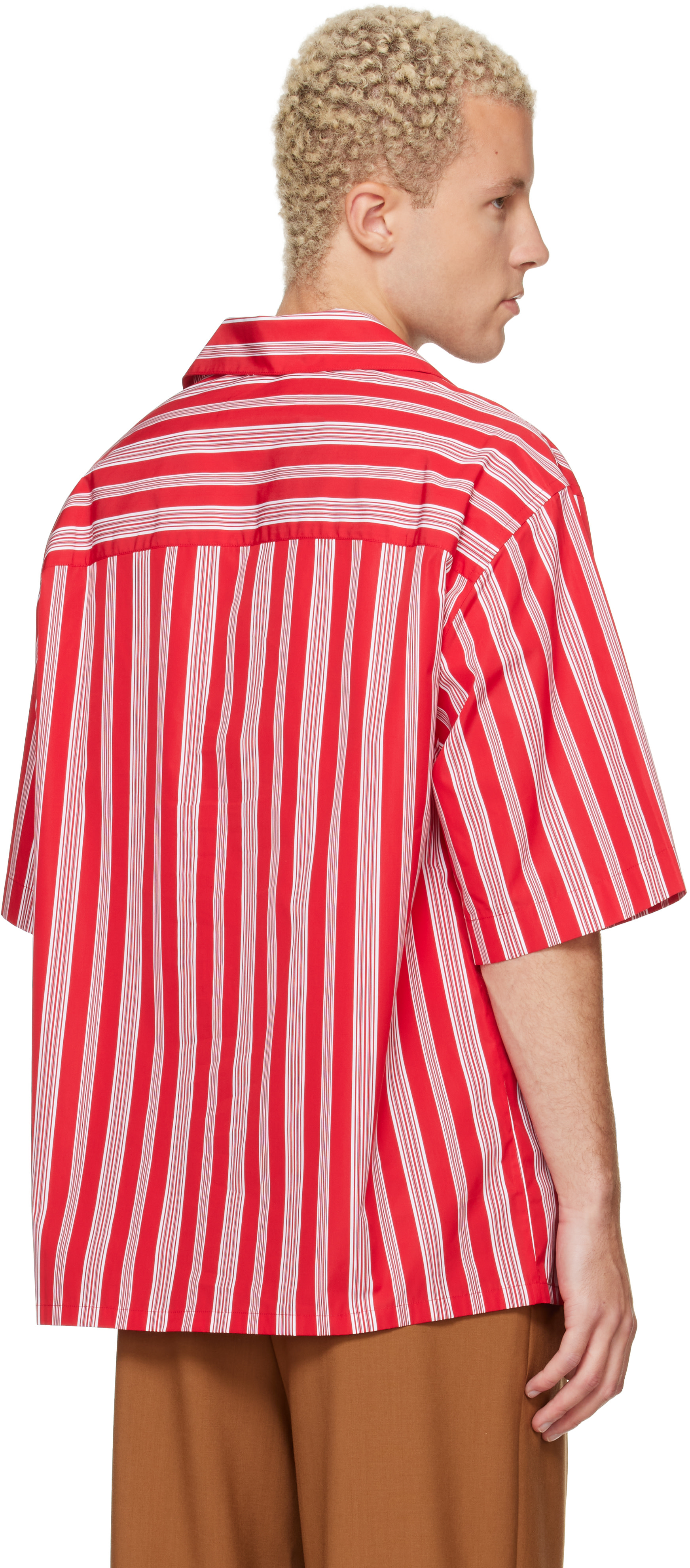 Marni - Red Striped Shirt