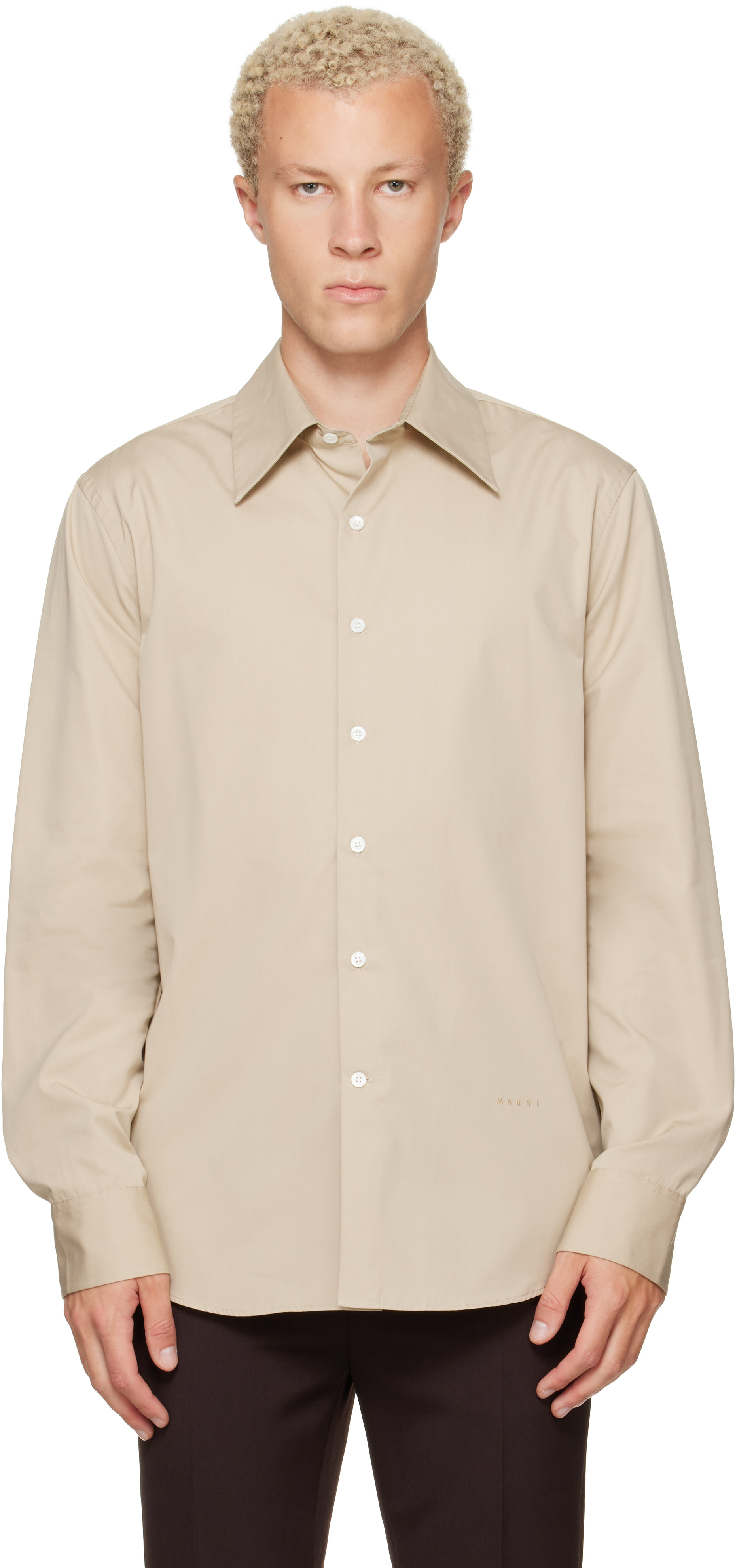 Marni - Beige Darted Shirt