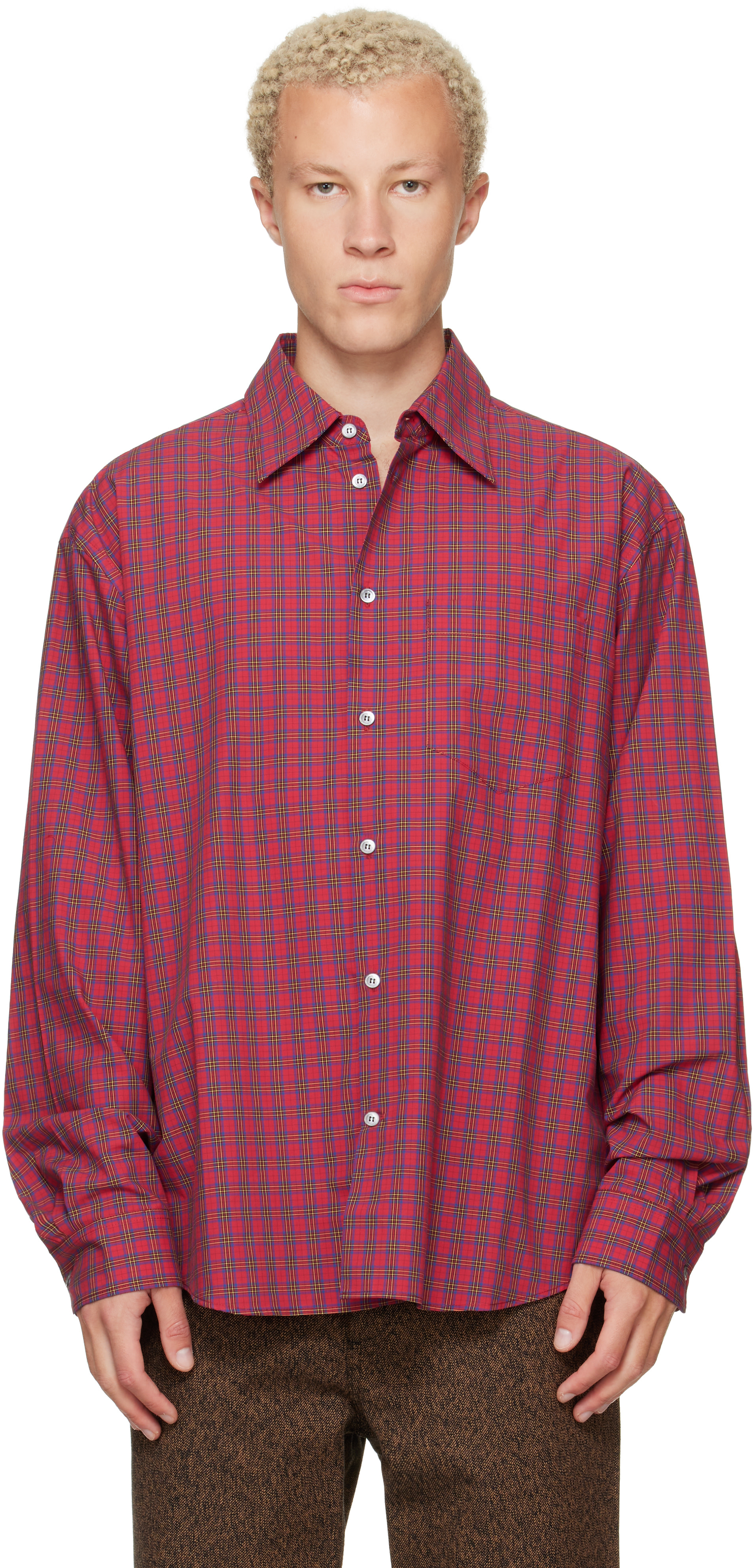 Marni - Red Check Shirt
