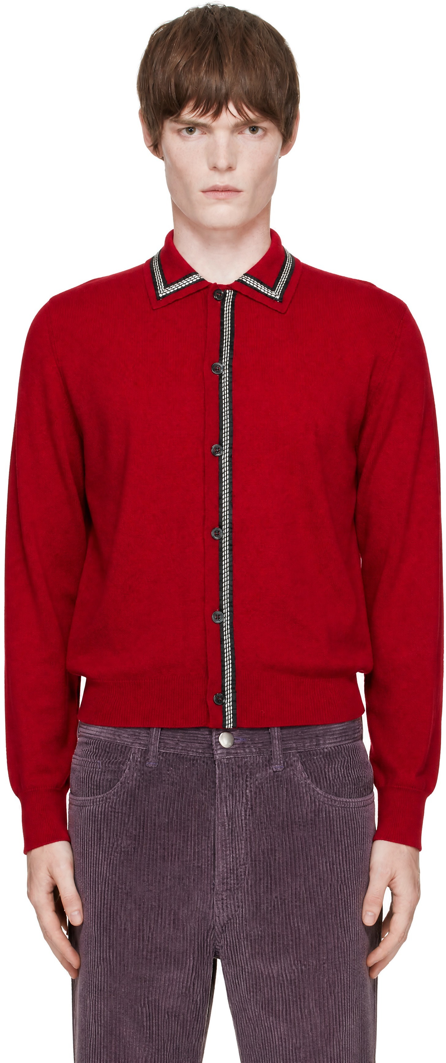 Marni - Red Cashmere Cardigan