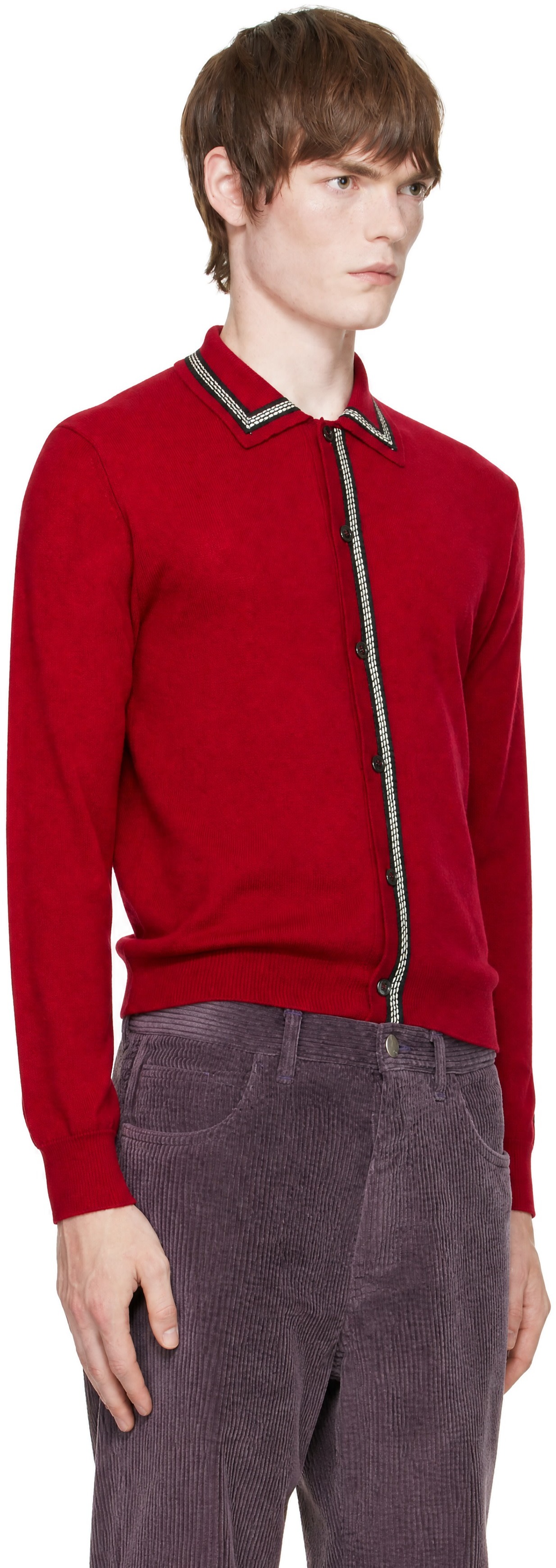 Marni - Red Cashmere Cardigan
