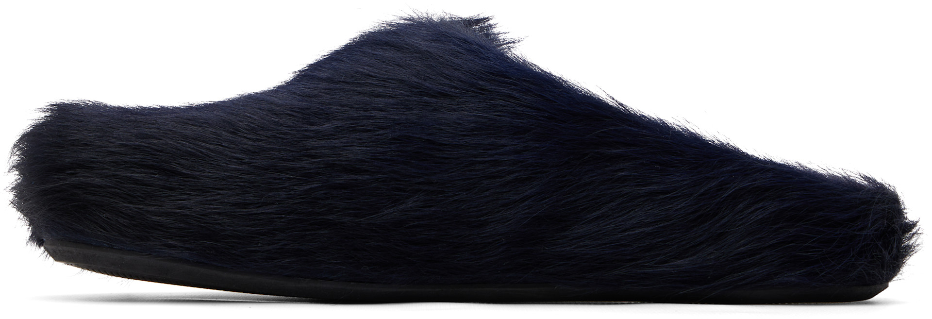 marni fussbet スリッポン ミュール サイズ41 購入履歴あり Marni: ネイビー Fussbett Sabot スリッポン | SSENSE 日本