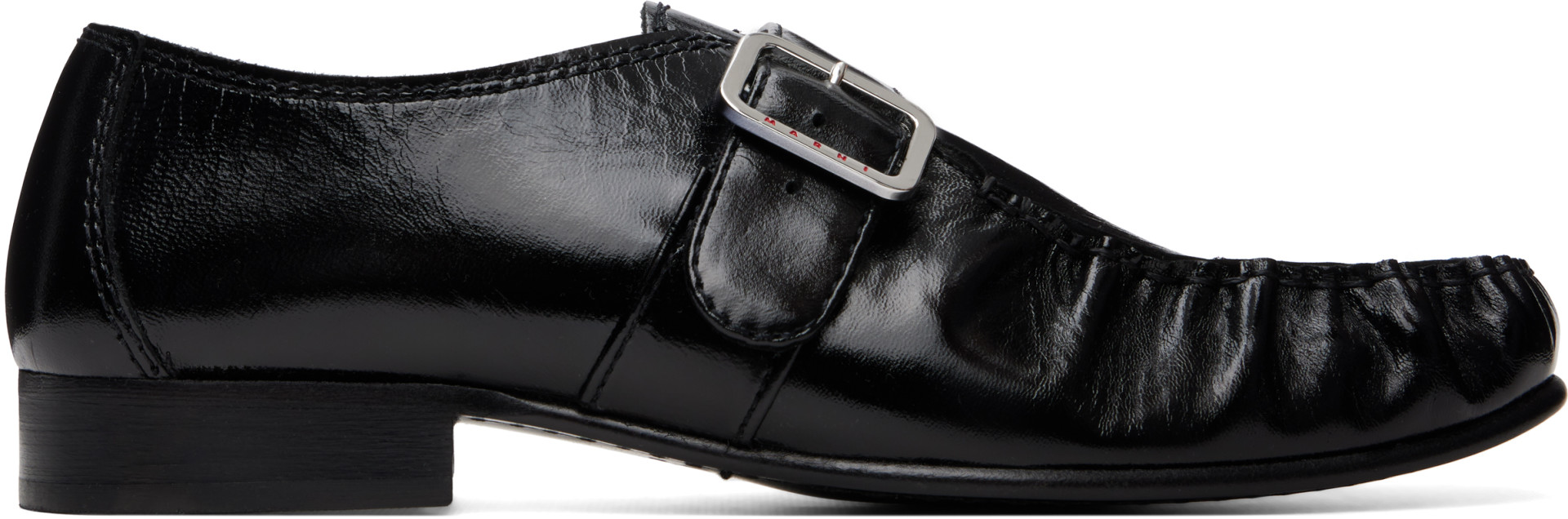 Marni - Black Leather Loafers