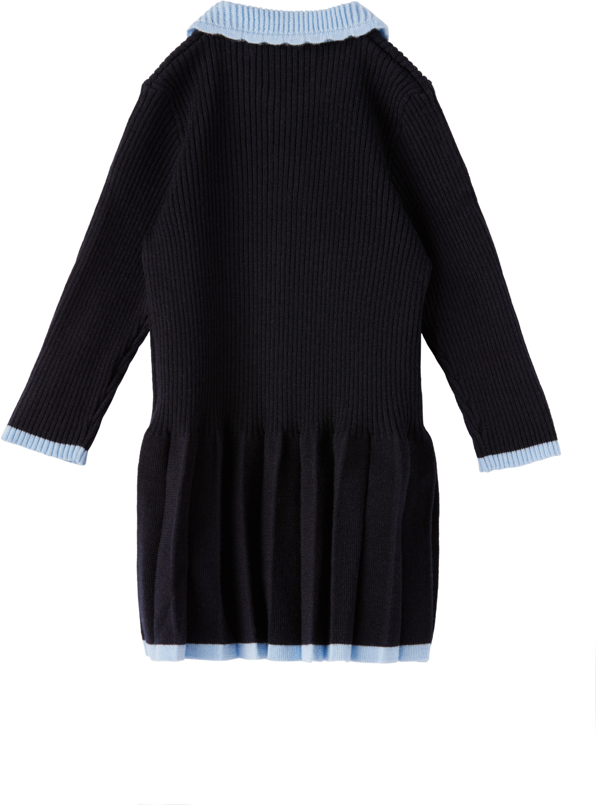 Marni - Baby Navy Wool Dress