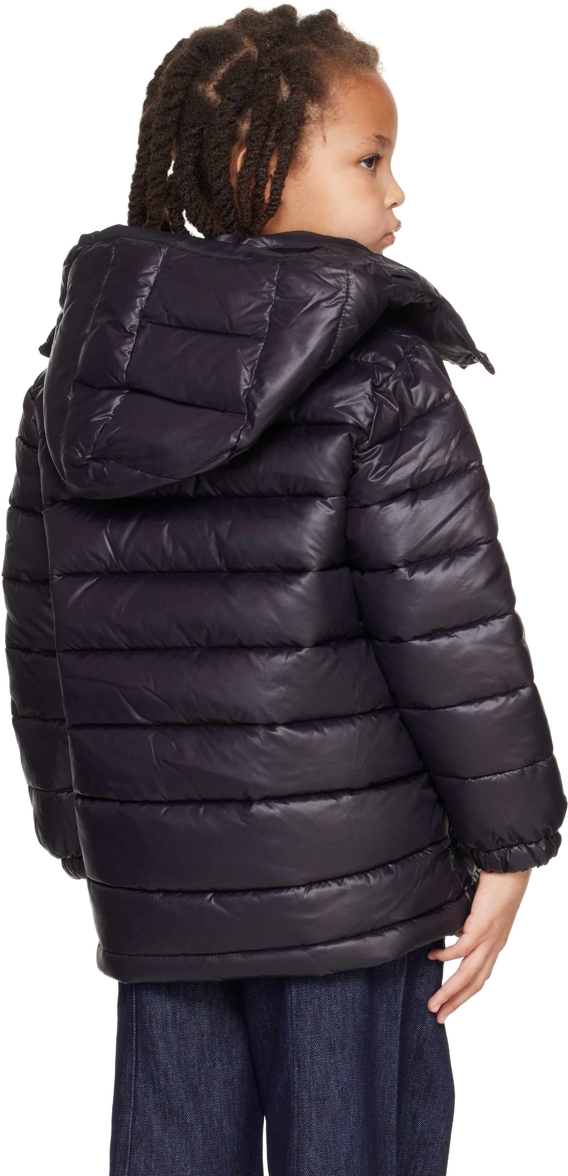 Marni - Kids Black Nylon Puffer Coat