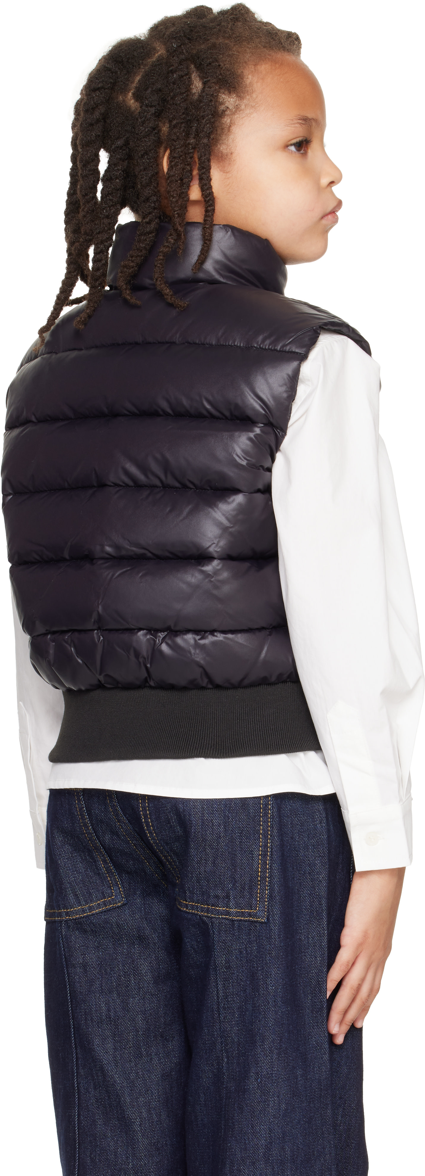 Marni - Kids Black Nylon Puffer Vest