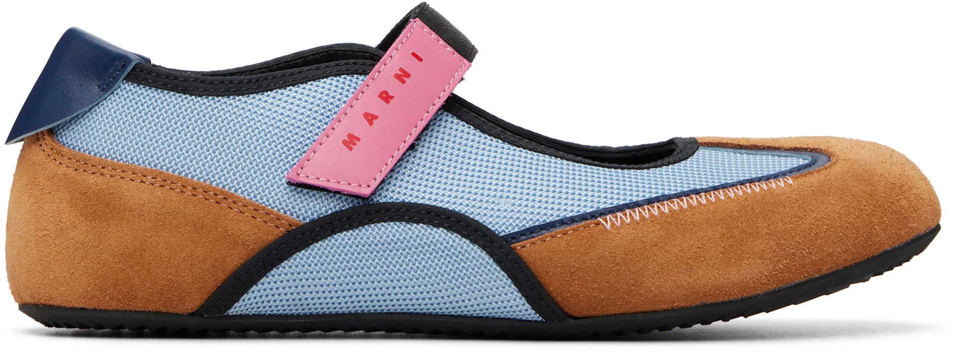 Marni - Jeune | Baskets de style Charles IX bleues