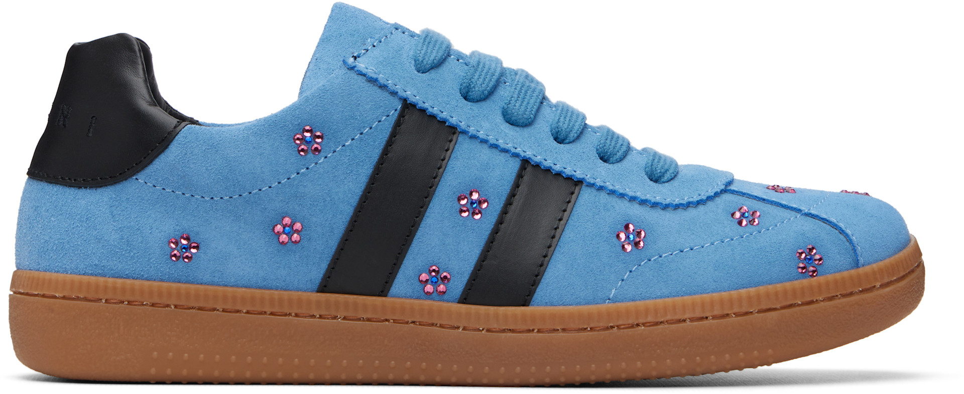 Marni - Jeune | Baskets bleues en suède