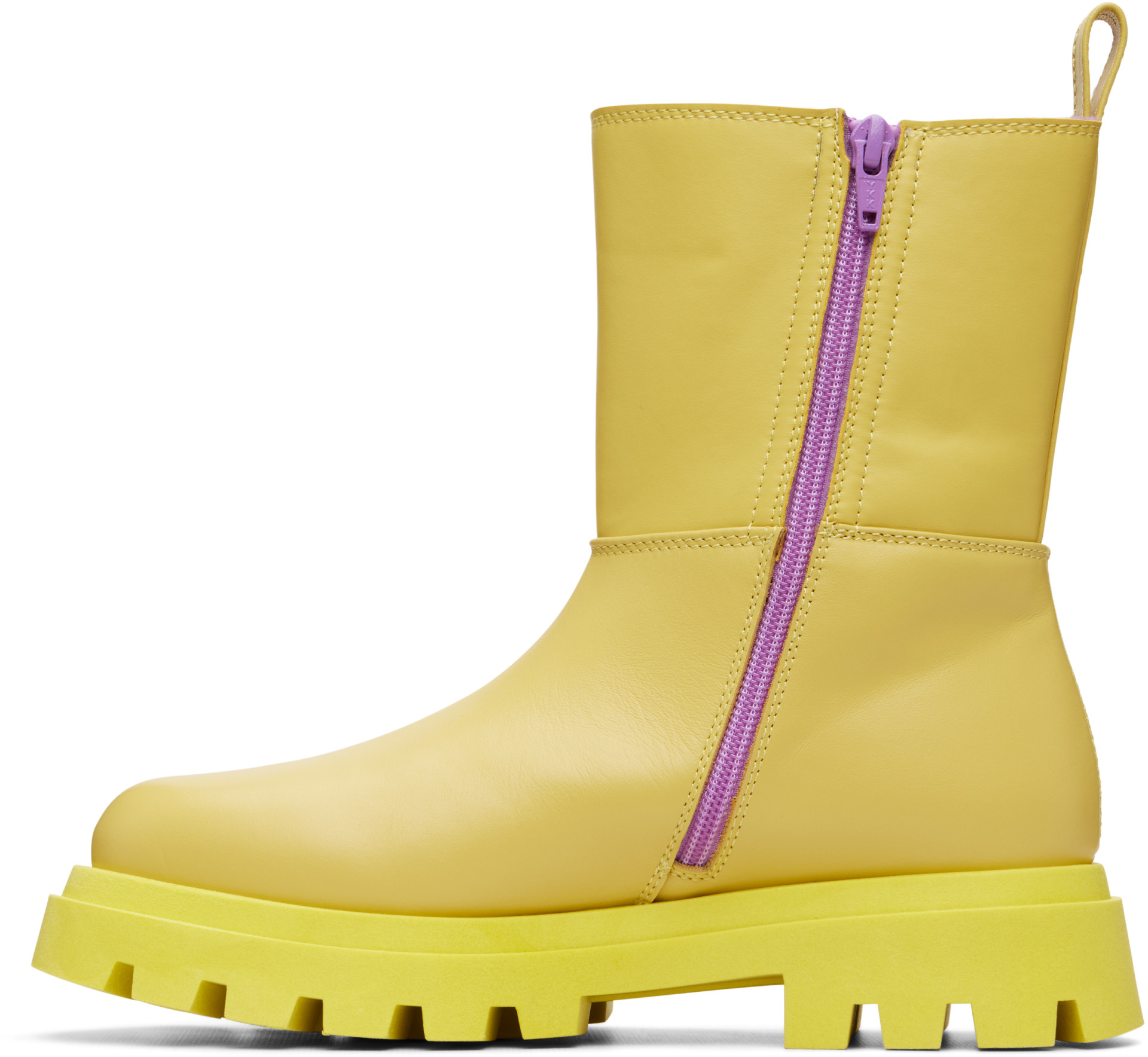 Marni - Big Kids Yellow Low Boots