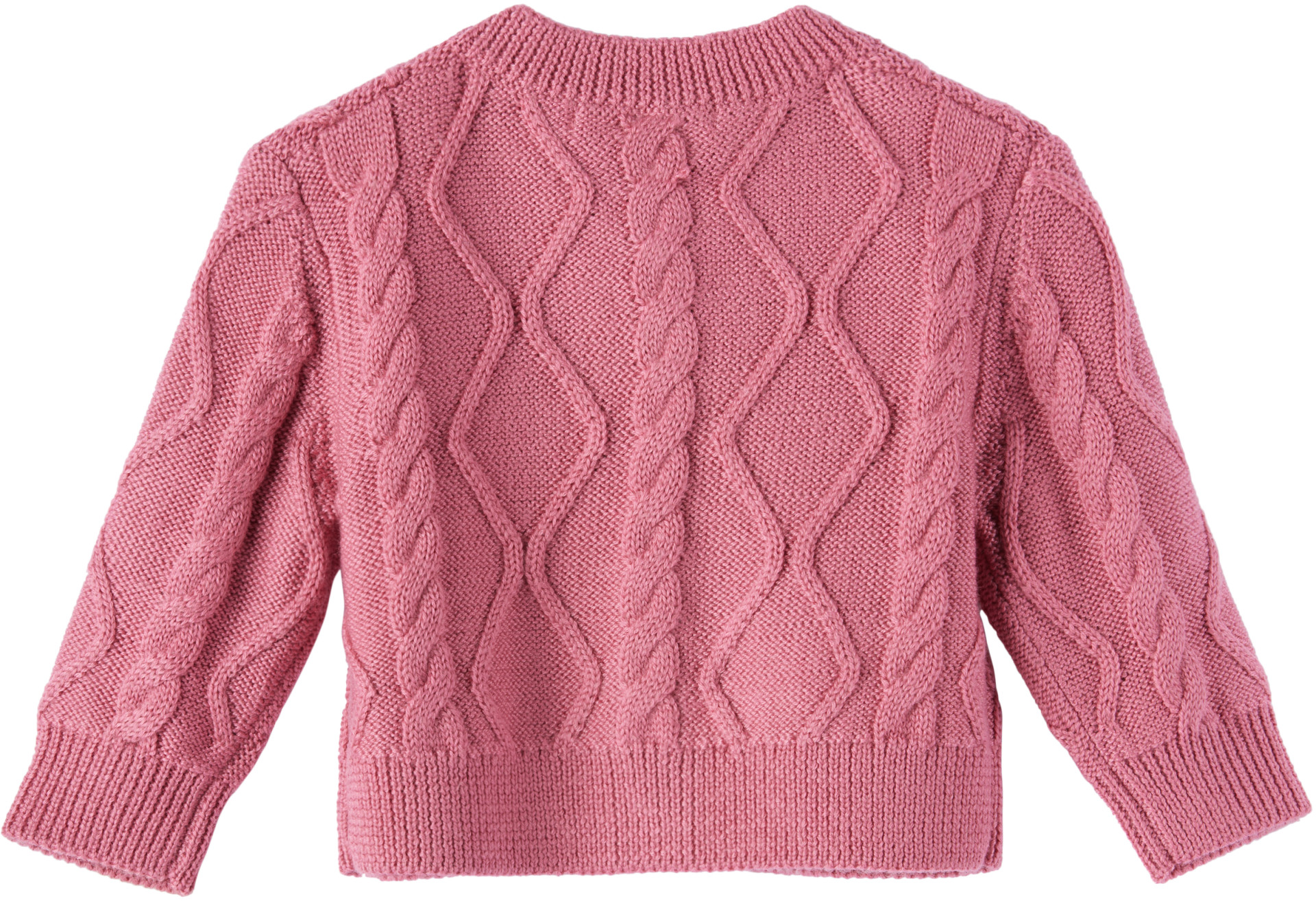 Marni - Baby Pink Cable Knit Cardigan