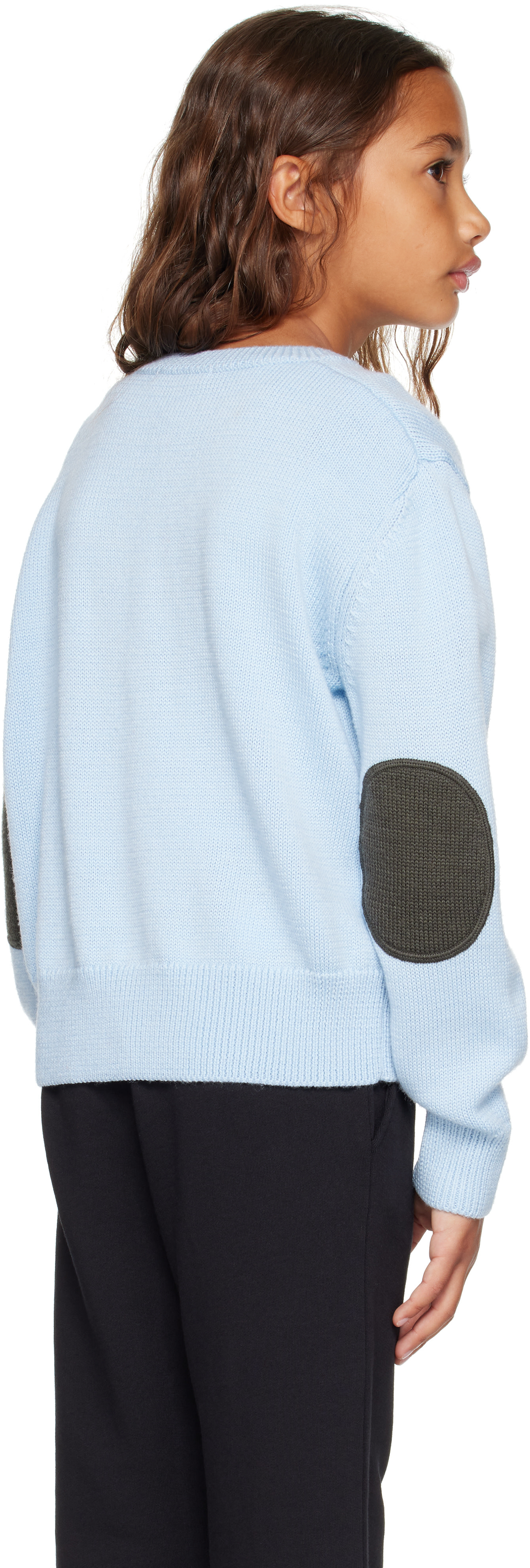 Marni - Kids Blue Graphic Sweater