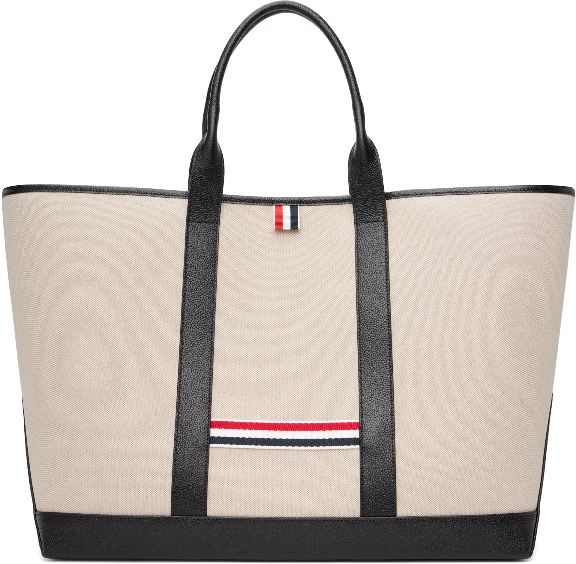 Thom Browne: ベージュ Salt & Pepper Tool コットンキャンバス 