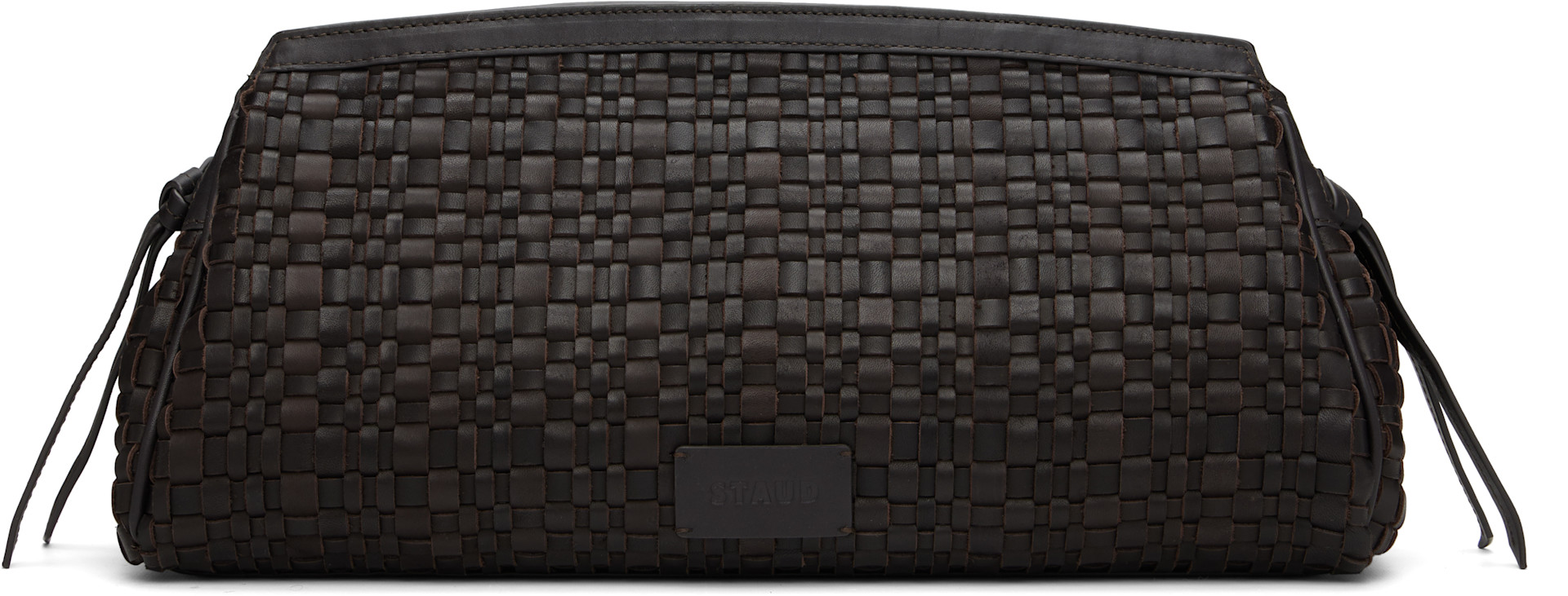 Staud - Pochette souple Maude brune