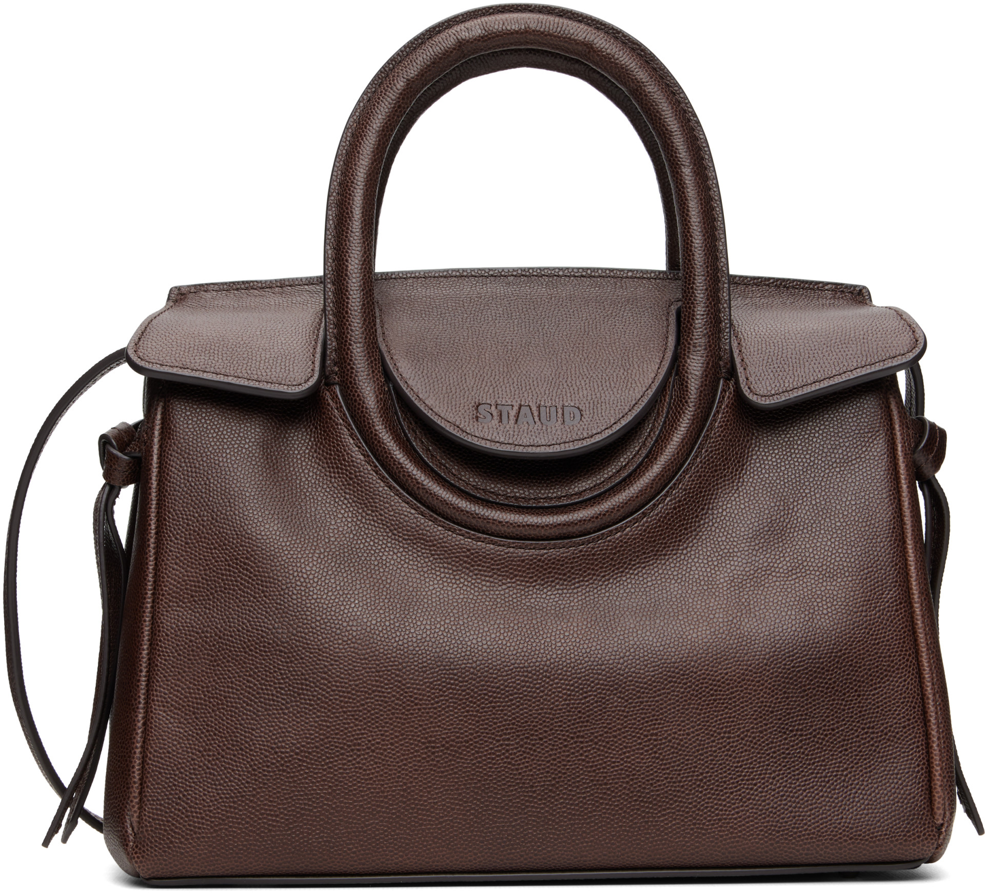 Staud - Mini sac Maude brun