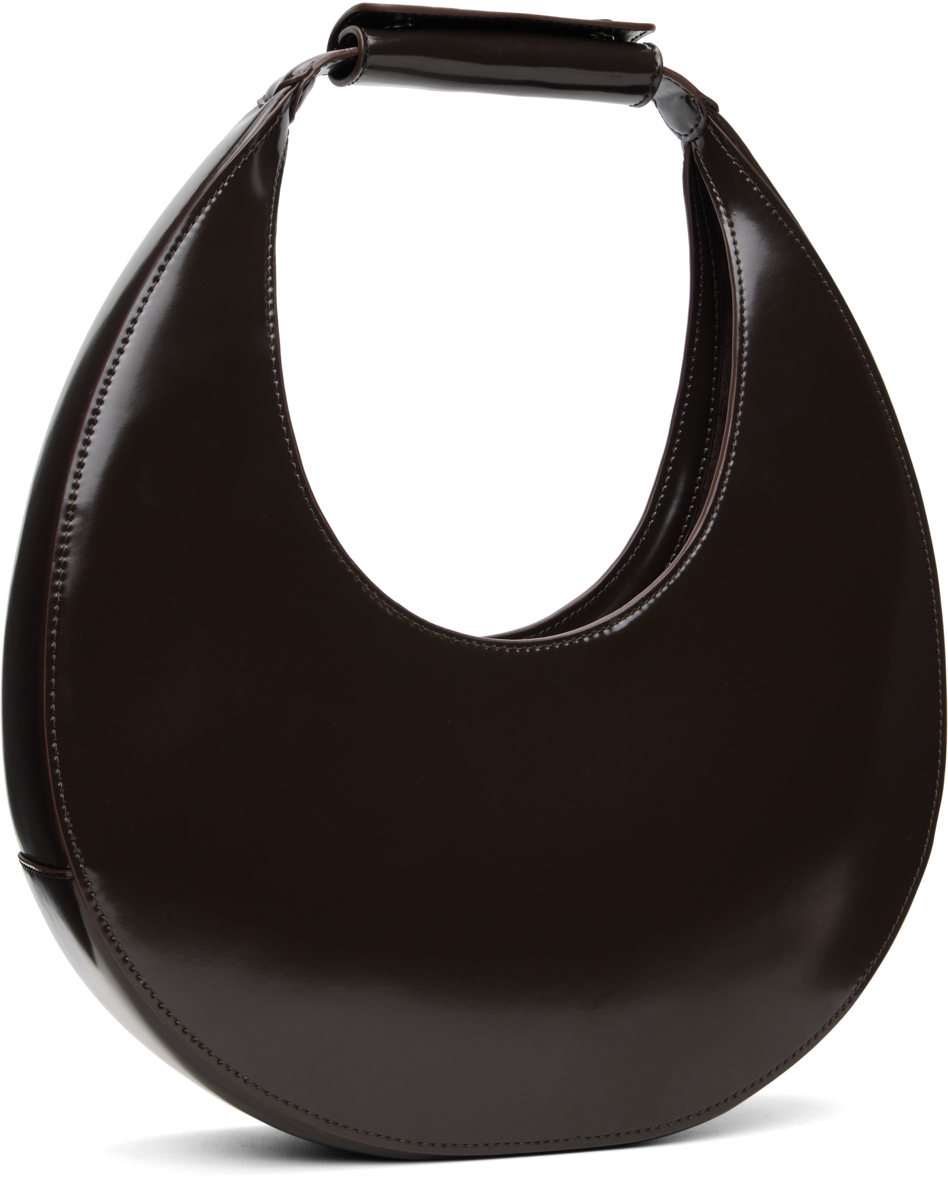 Staud - Sac en forme de lune brun