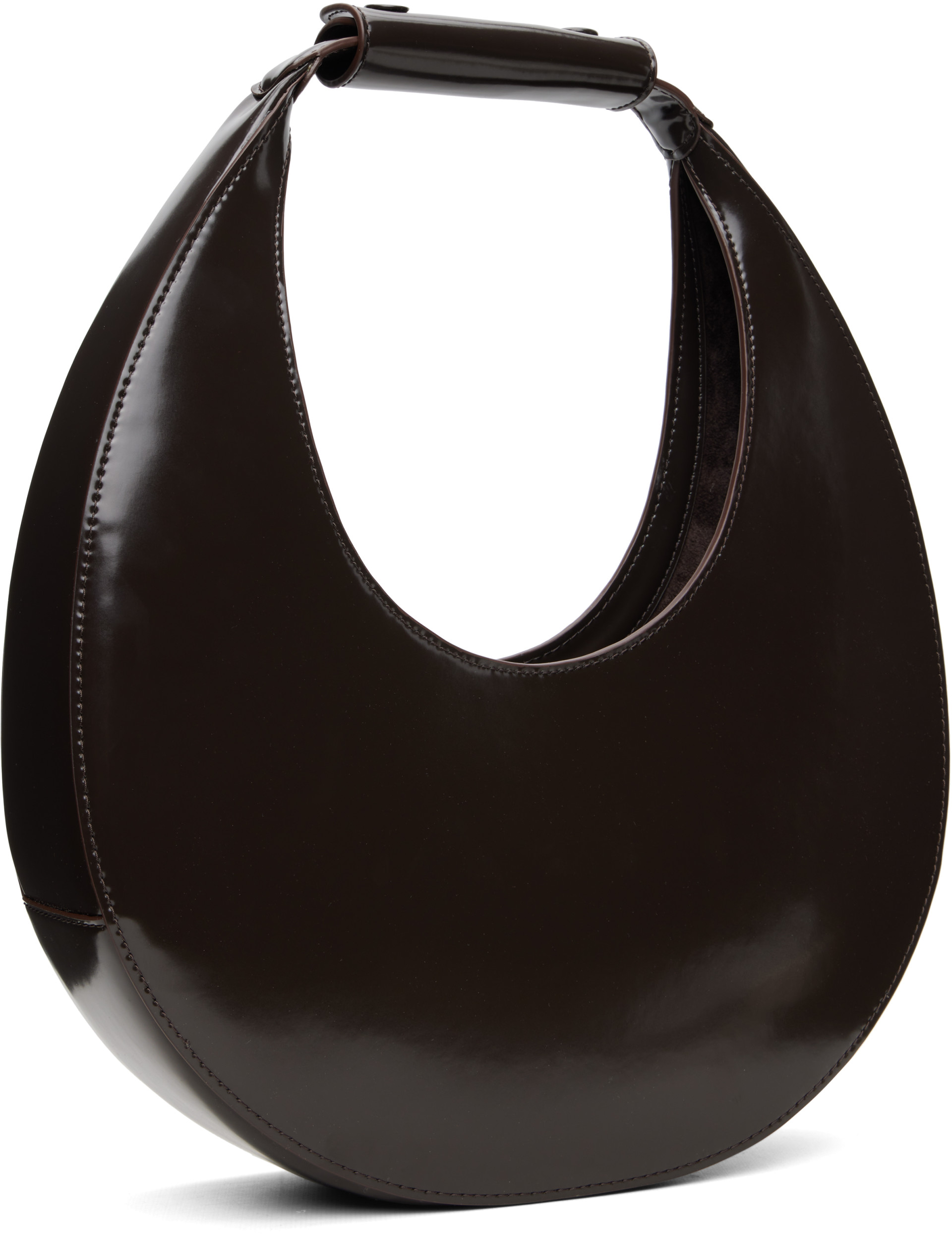 Staud - Sac en forme de lune brun