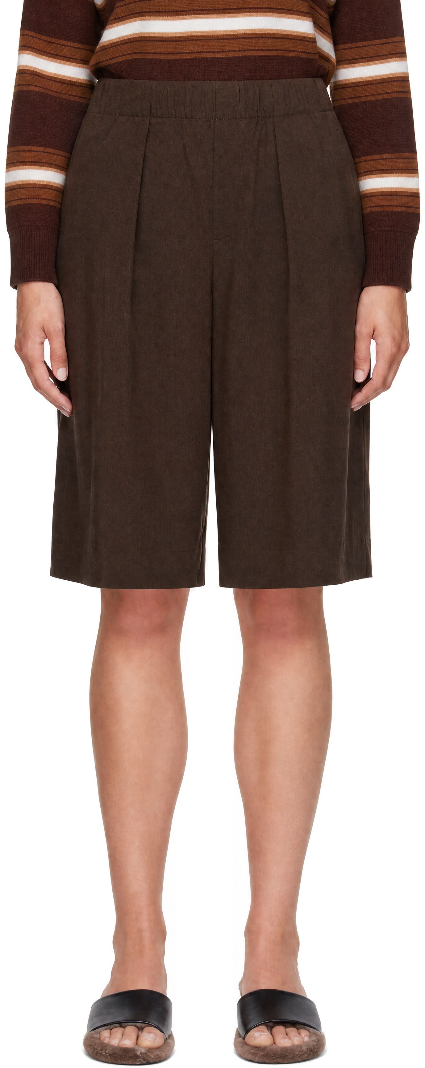 Staud - Short Hayes brun