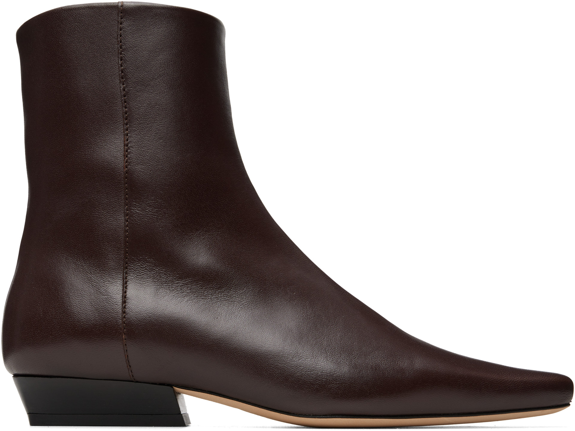 Staud - Bottines brunes - Wally