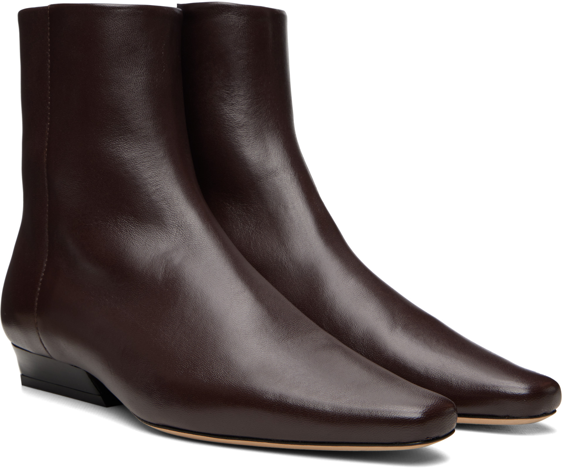 Staud - Bottines brunes - Wally