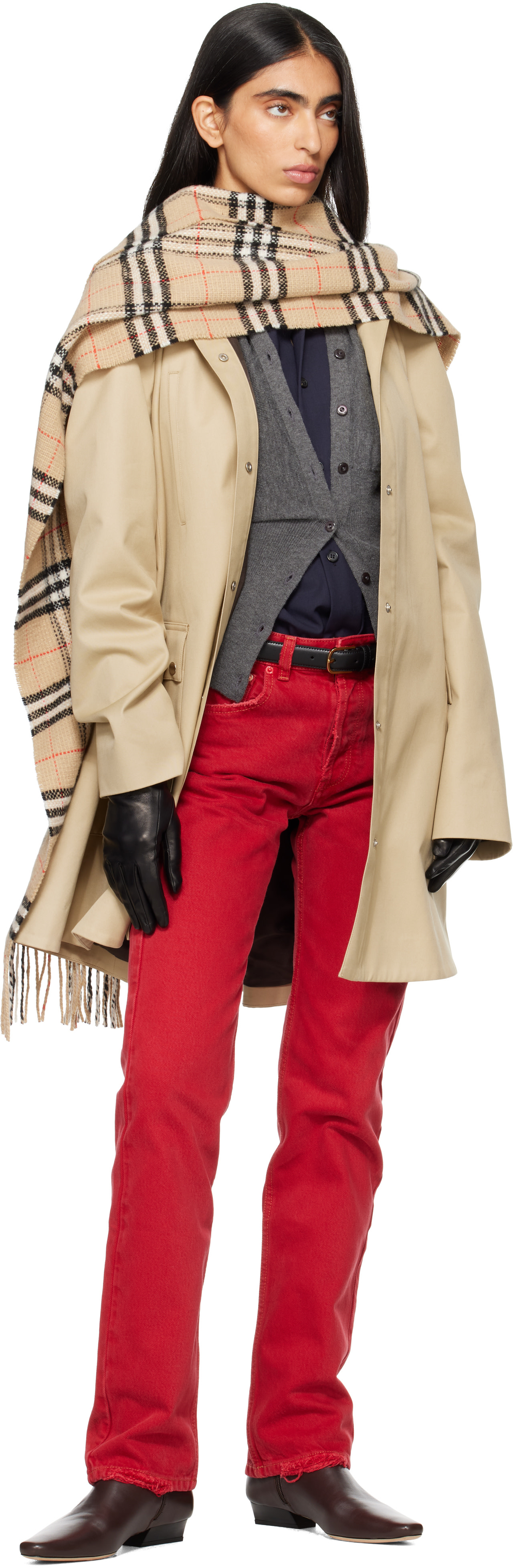 Staud - Bottines brunes - Wally