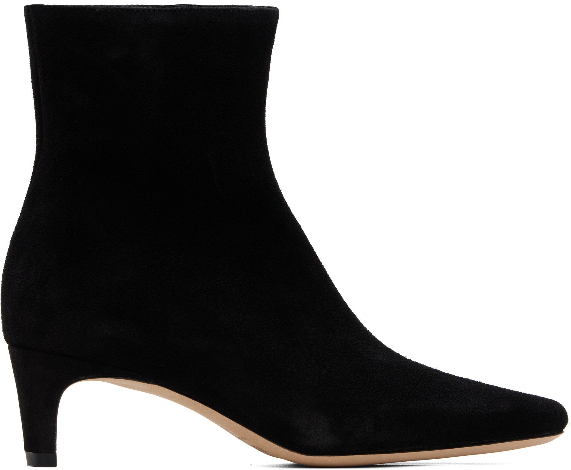 Staud - Bottines noires en suède - Wally