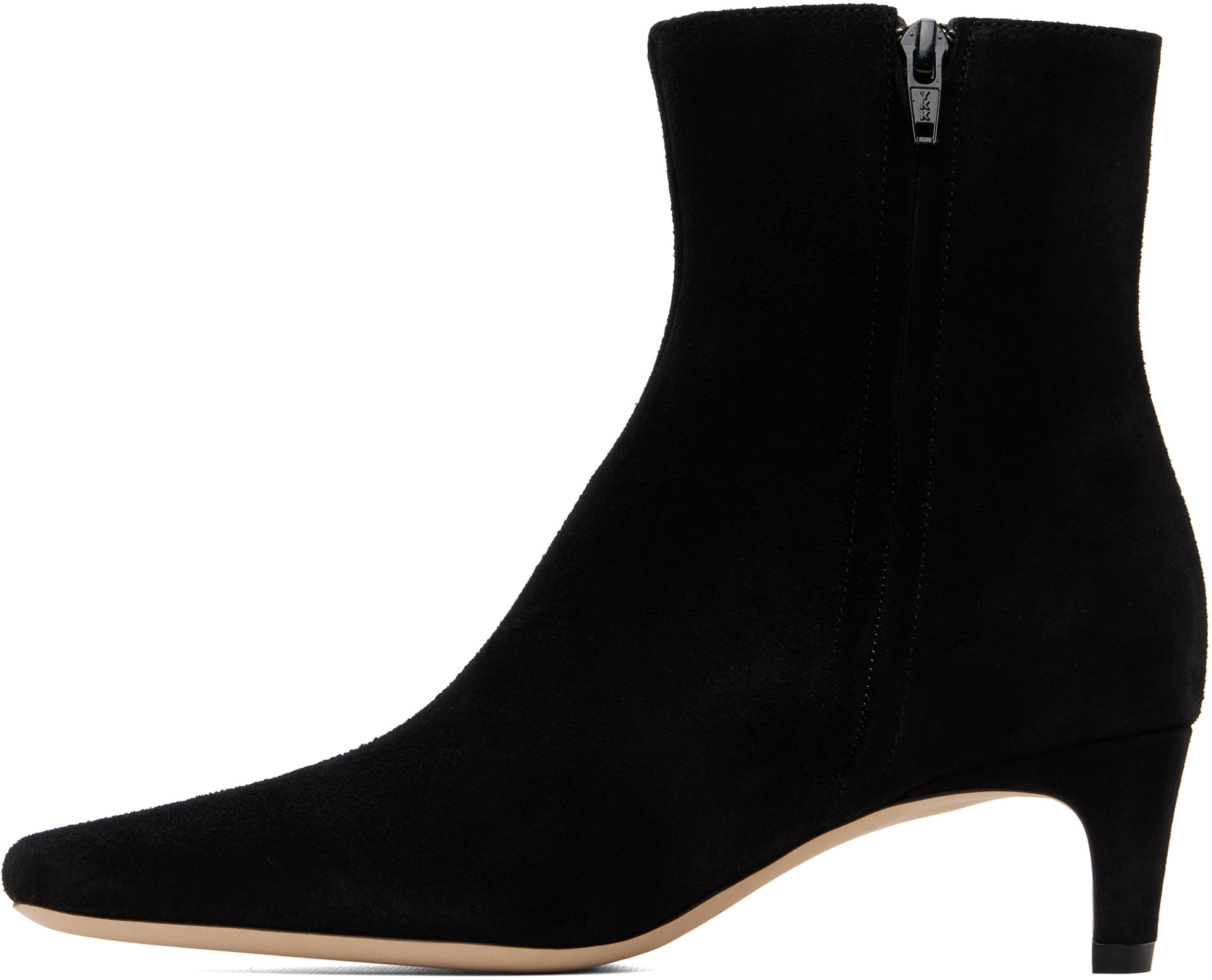 Staud - Bottines noires en suède - Wally