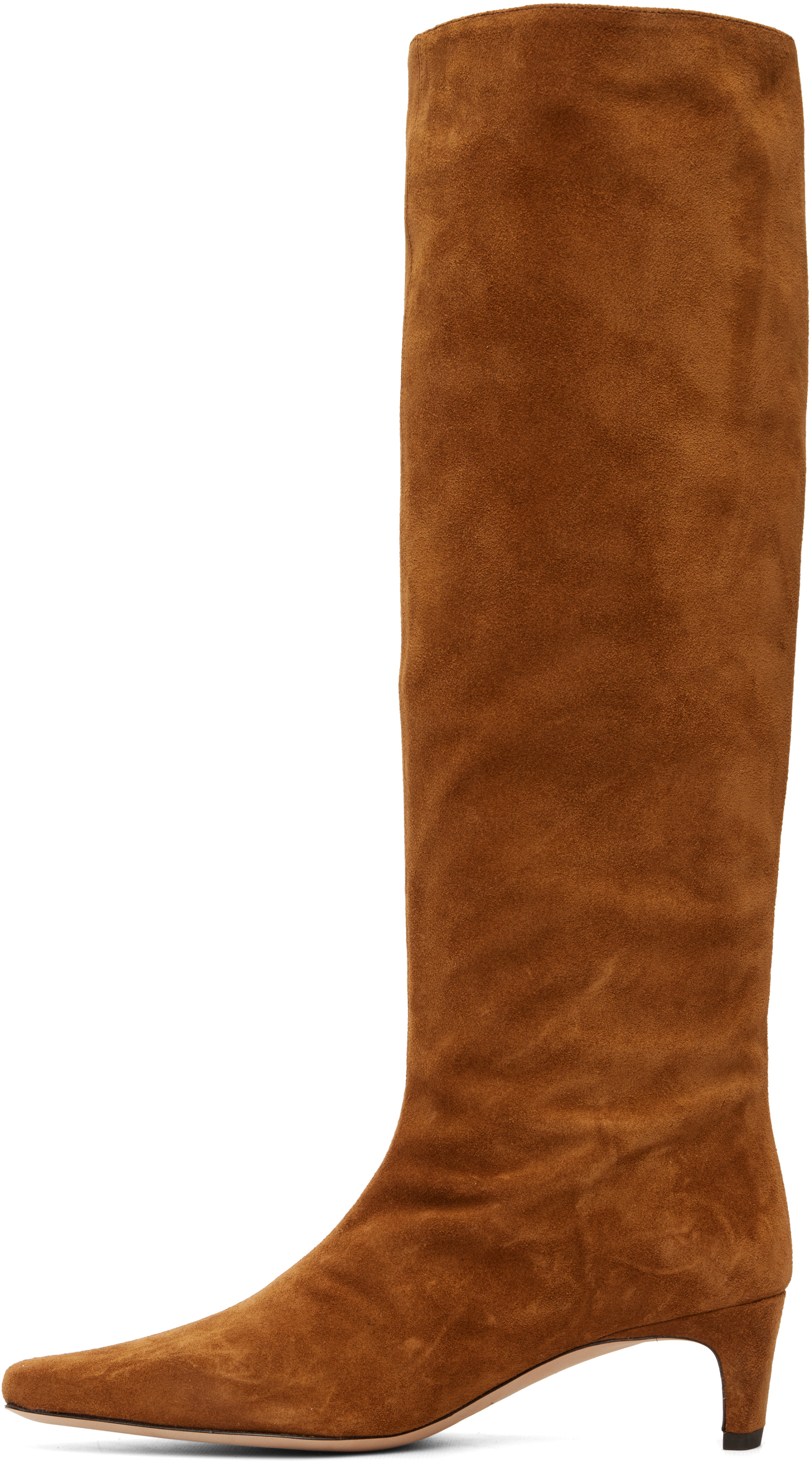 Staud - Bottes hautes brun clair - Wally