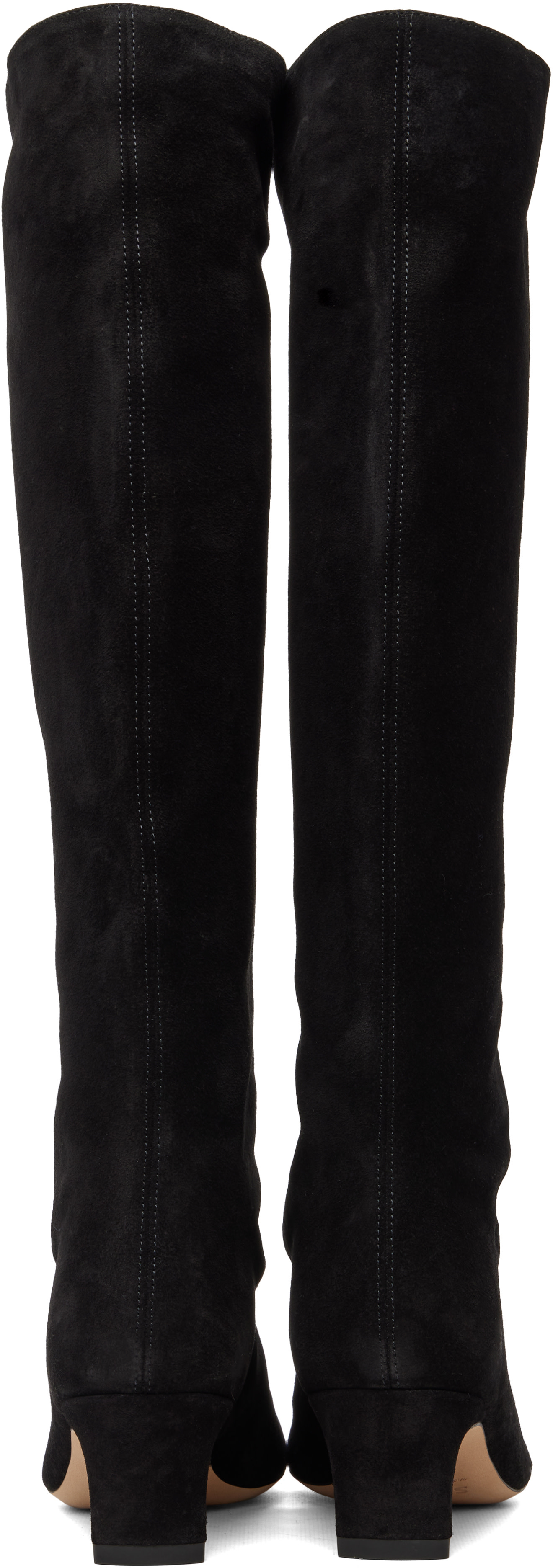 Staud - Bottes hautes noires - Wally