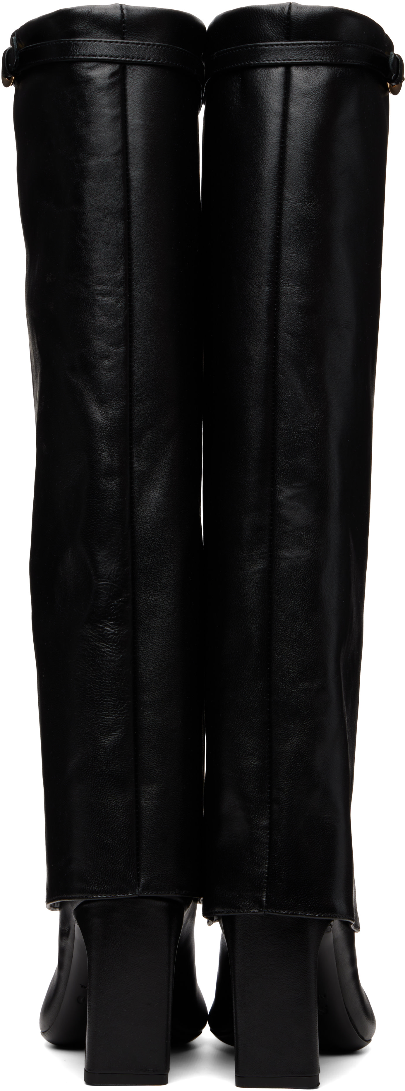 Staud - Bottes à talon Wally noires